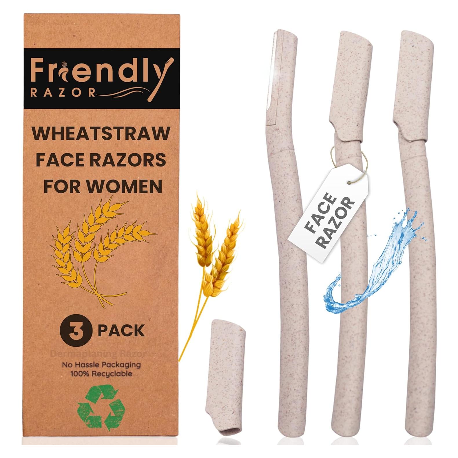 Afeitadoras de Dermaplaning Friendly Razor - Paquete de 3
