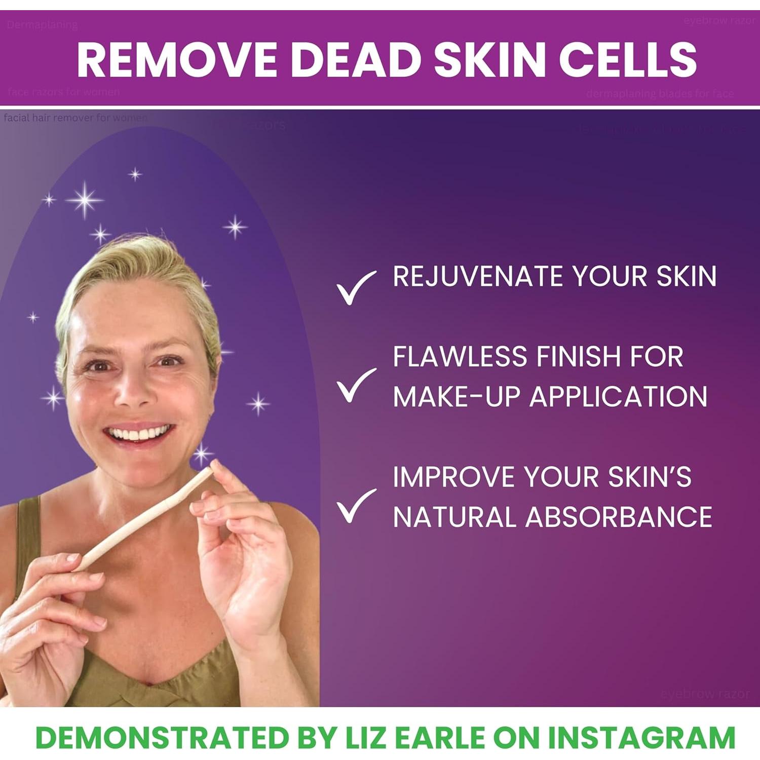 Afeitadoras de Dermaplaning Friendly Razor - Paquete de 3