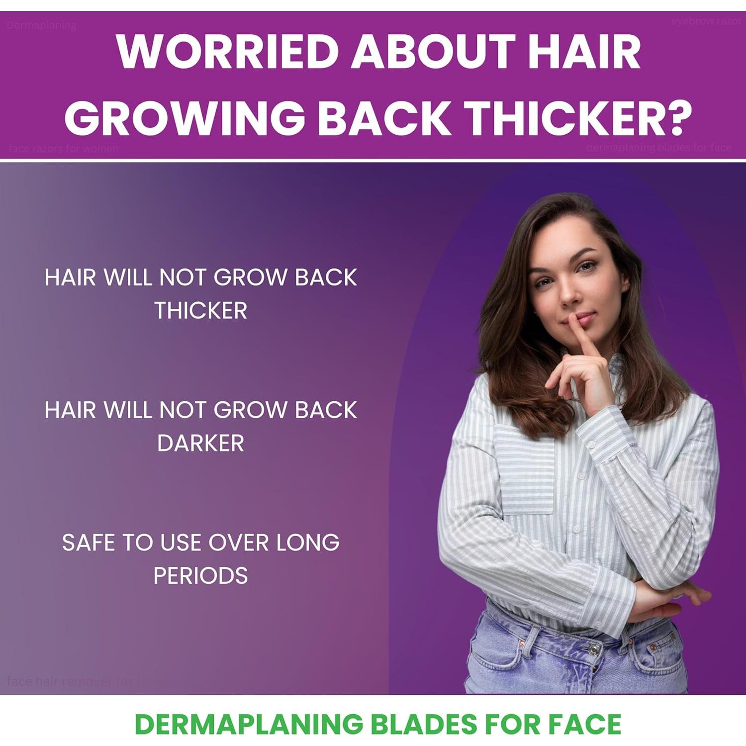 Afeitadoras de Dermaplaning Friendly Razor - Paquete de 3