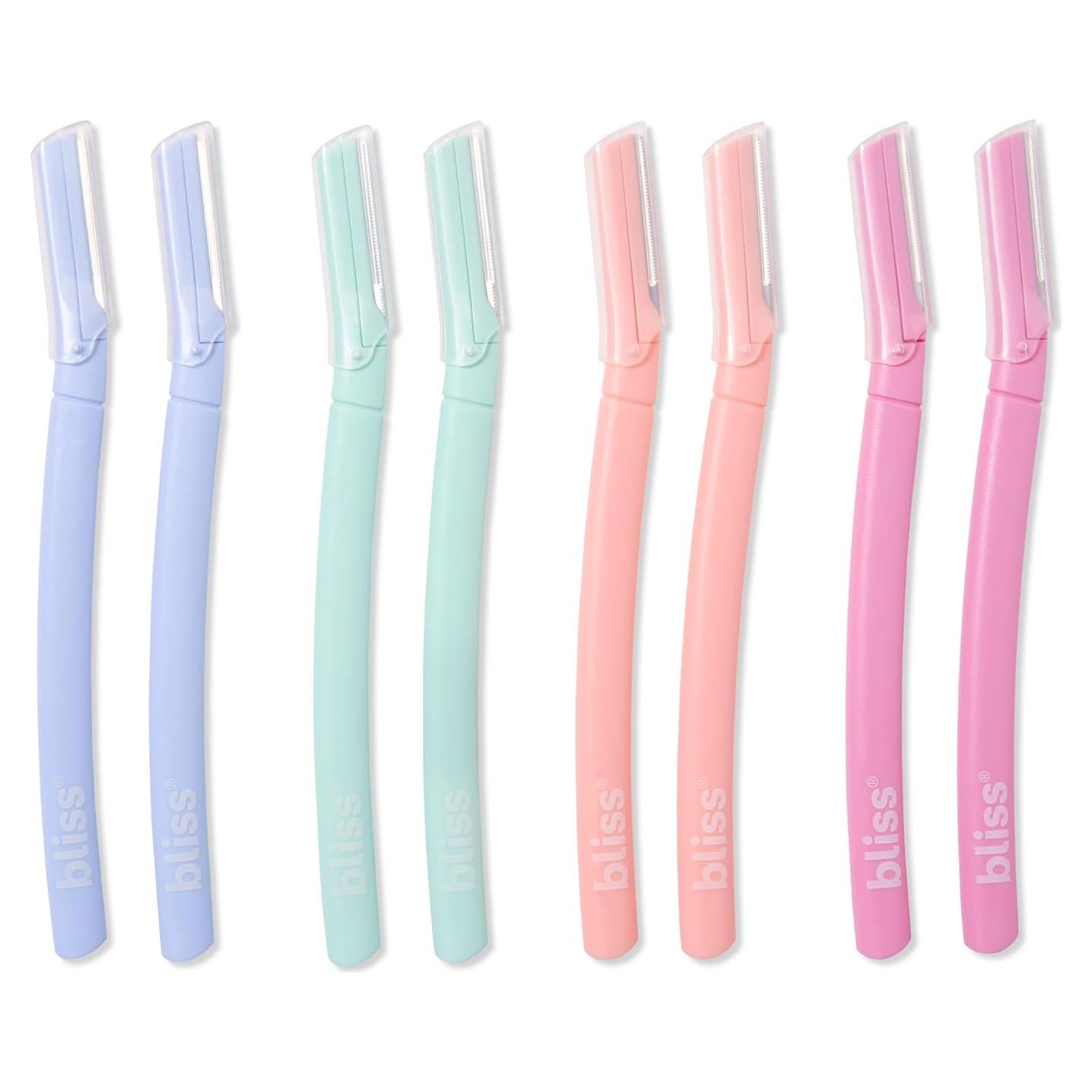 Rasuradoras de Dermaplanado Bliss - 8 Piezas Acero Inoxidable