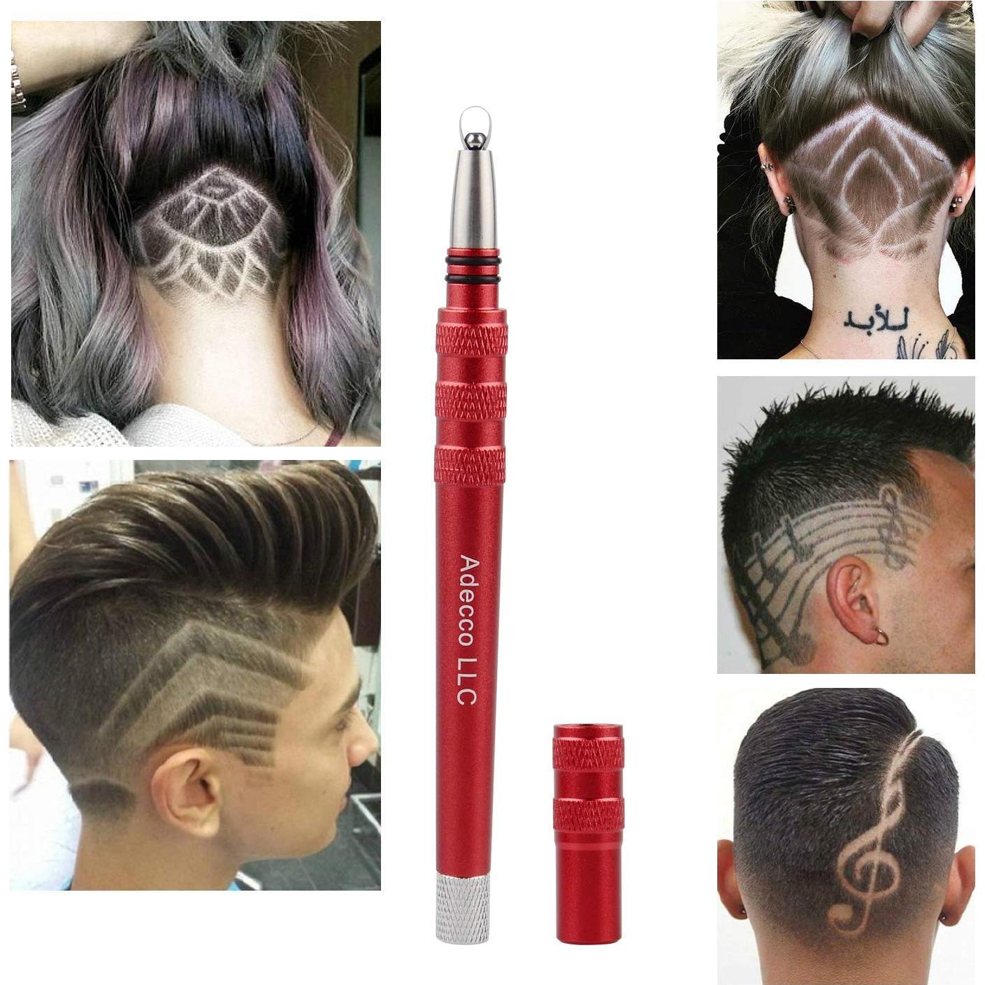 Pluma de Afeitar AHIER para Cabello y Cejas, 20 Cuchillas