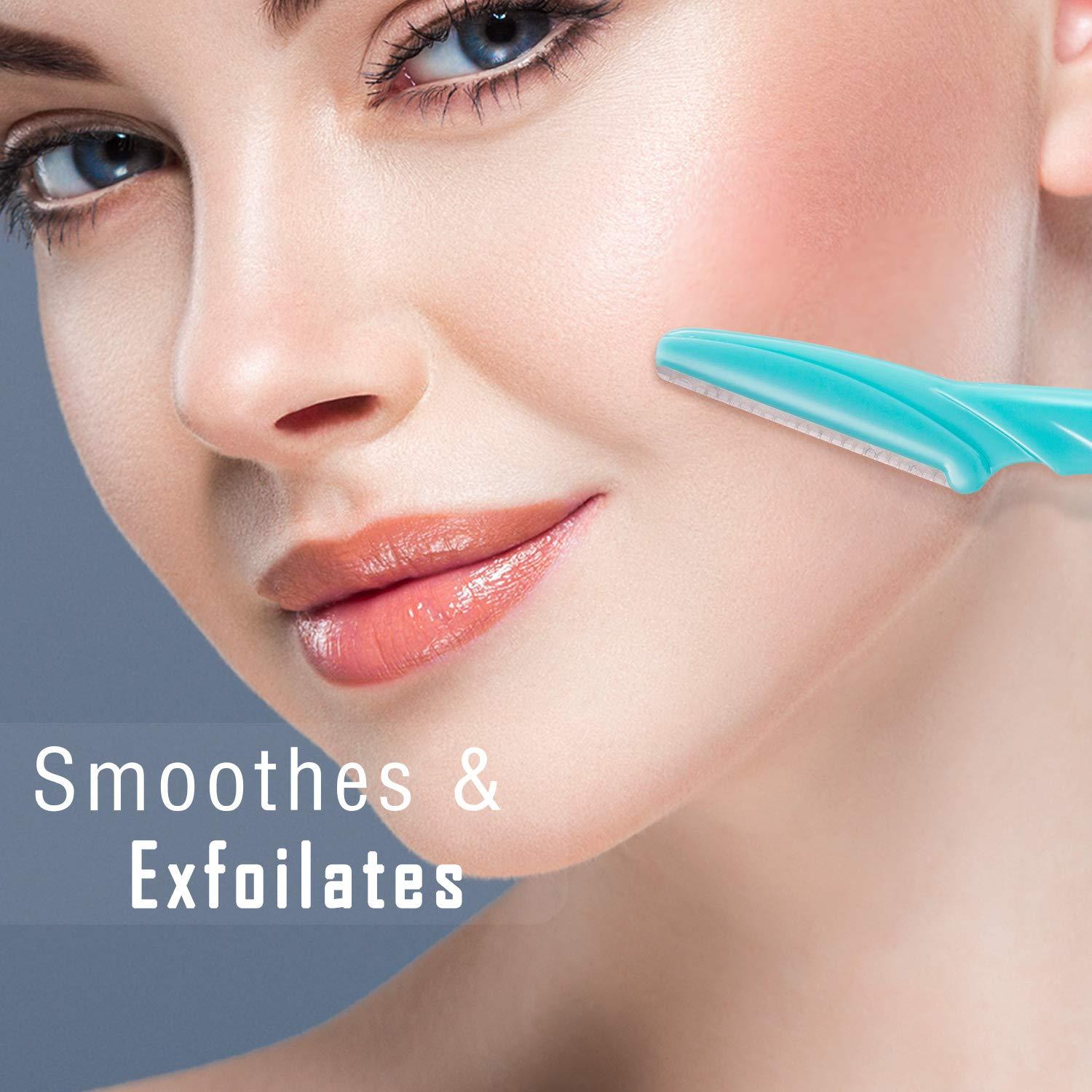 Kit de 24 Afeitadoras de Cejas Boao - Colores Variados