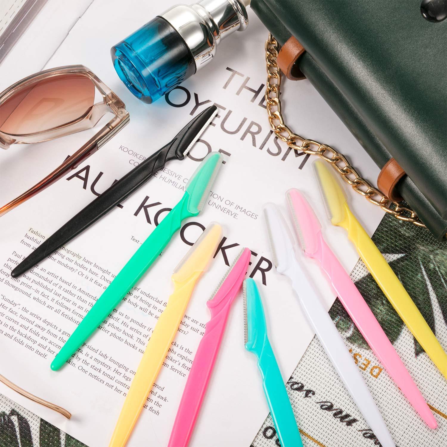 Kit de 24 Afeitadoras de Cejas Boao - Colores Variados