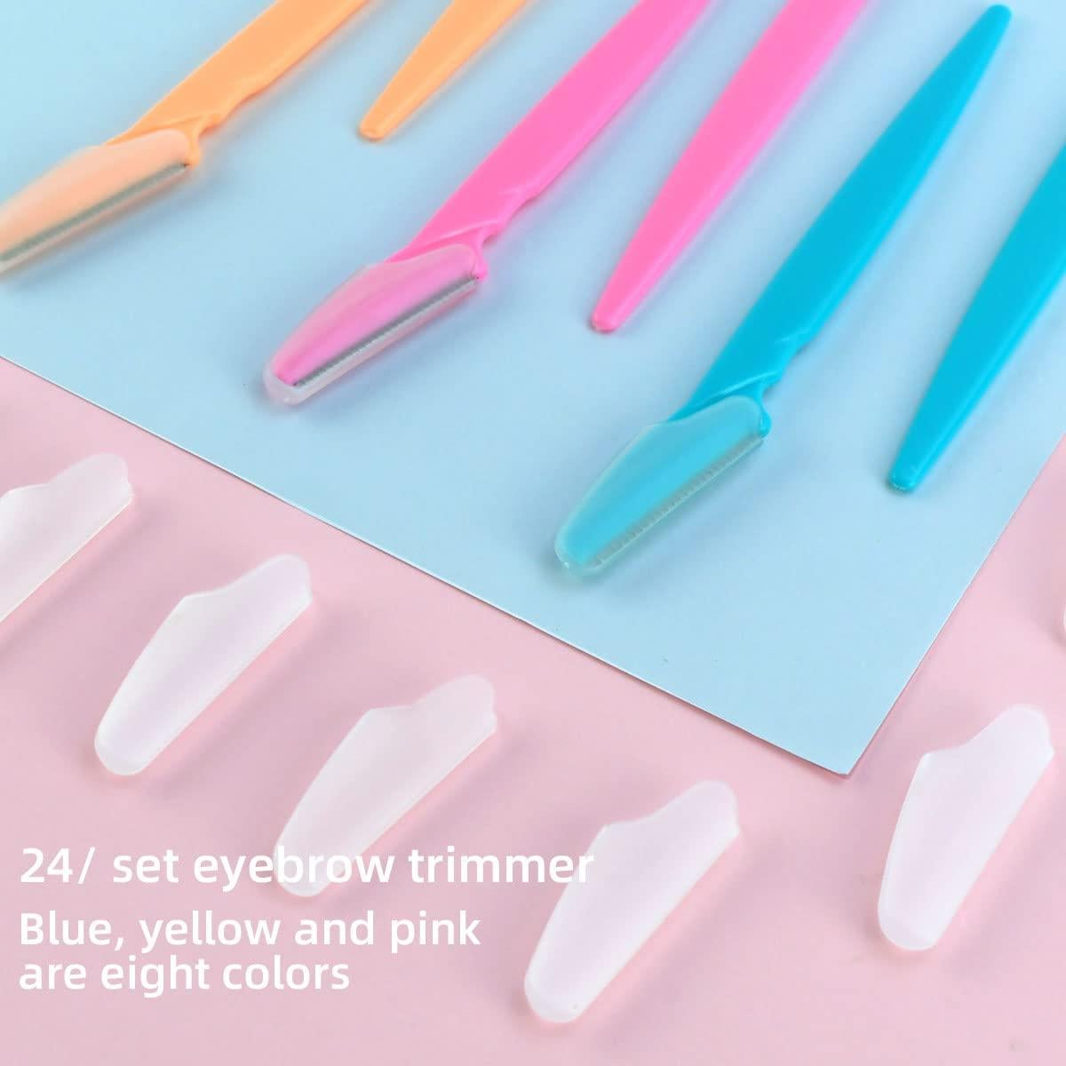 Paquete de 24 Cuchillas para Cejas Yuntop - Afeitado Preciso