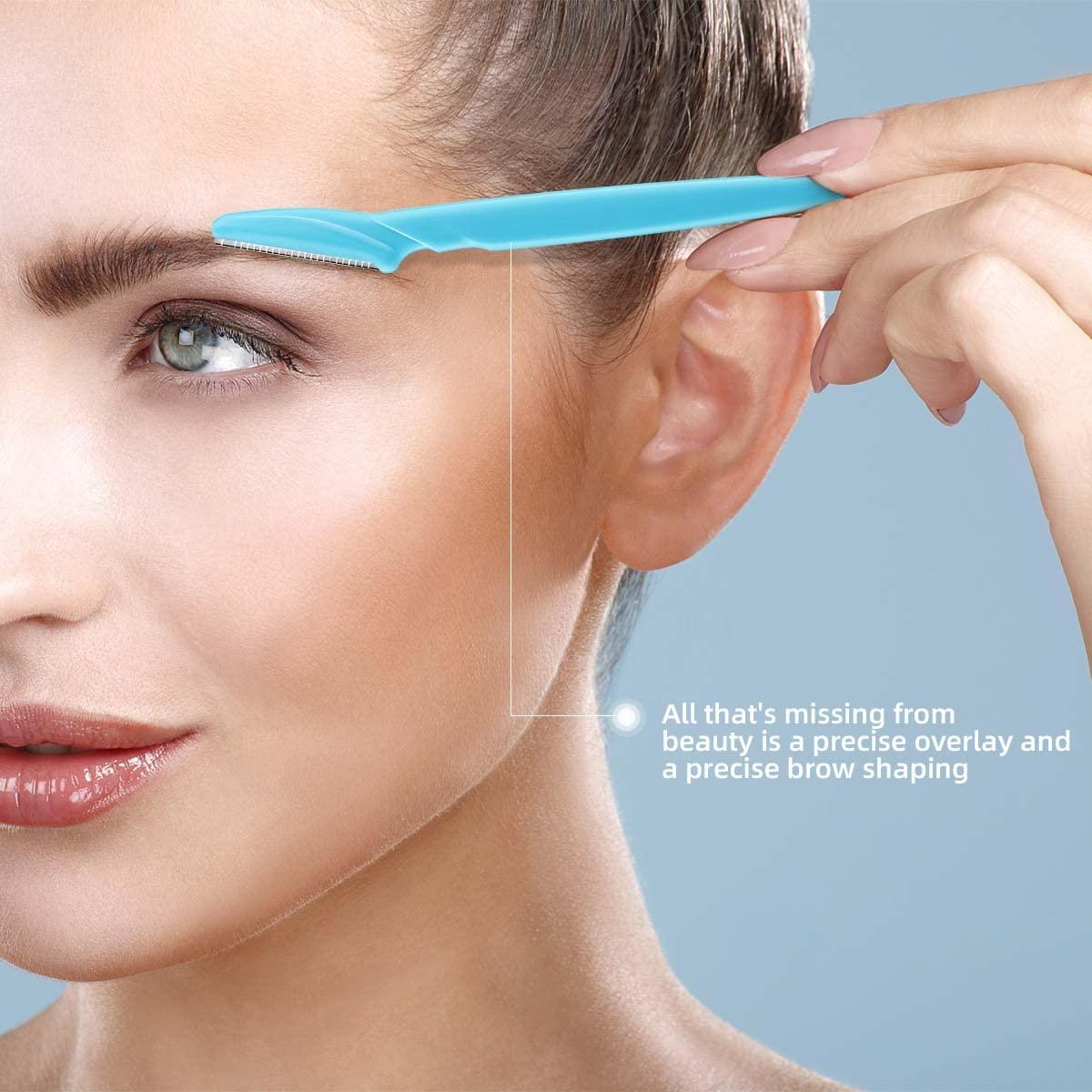 Paquete de 24 Cuchillas para Cejas Yuntop - Afeitado Preciso