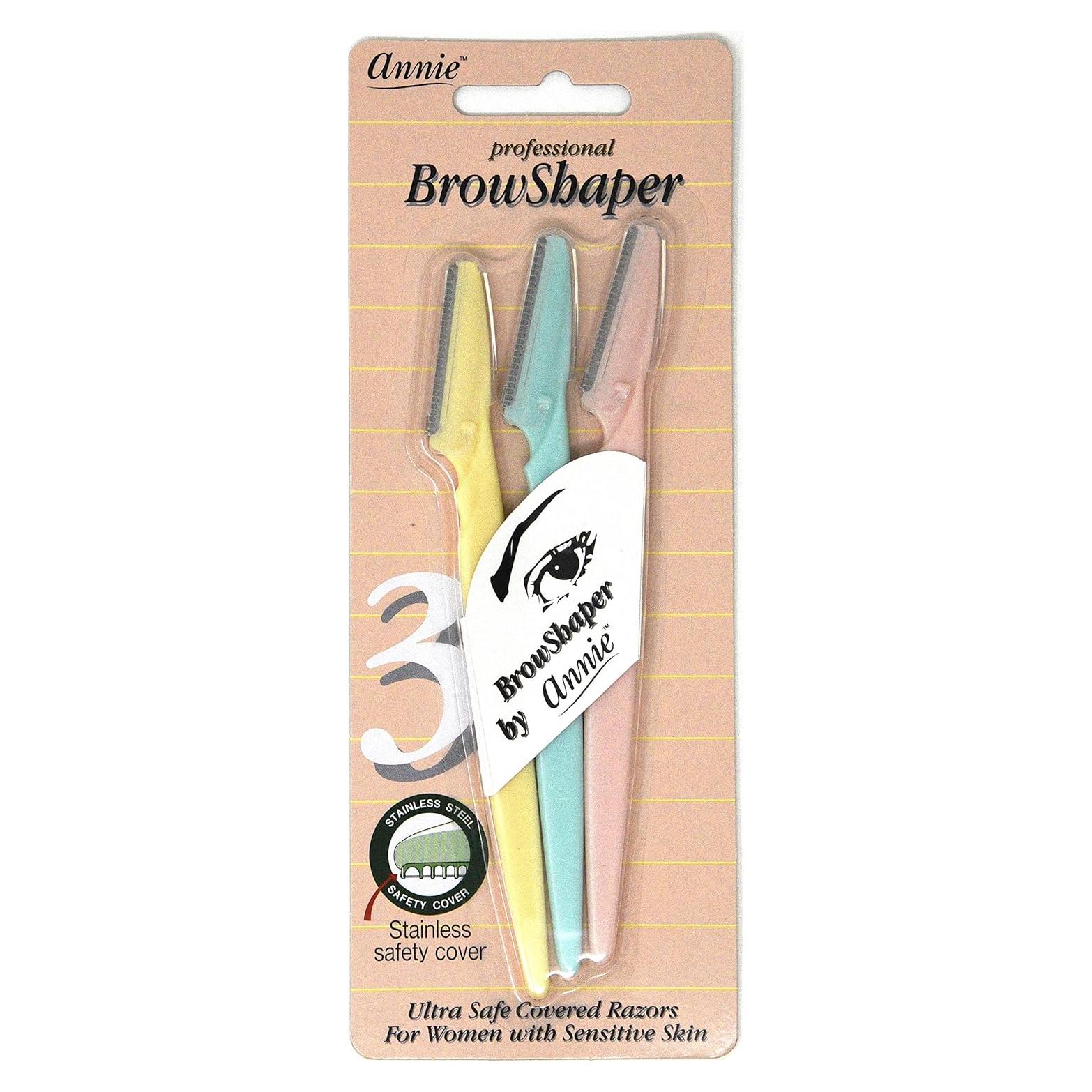 Cuchillas para dar forma a cejas y bikini Annie - 3 unidades