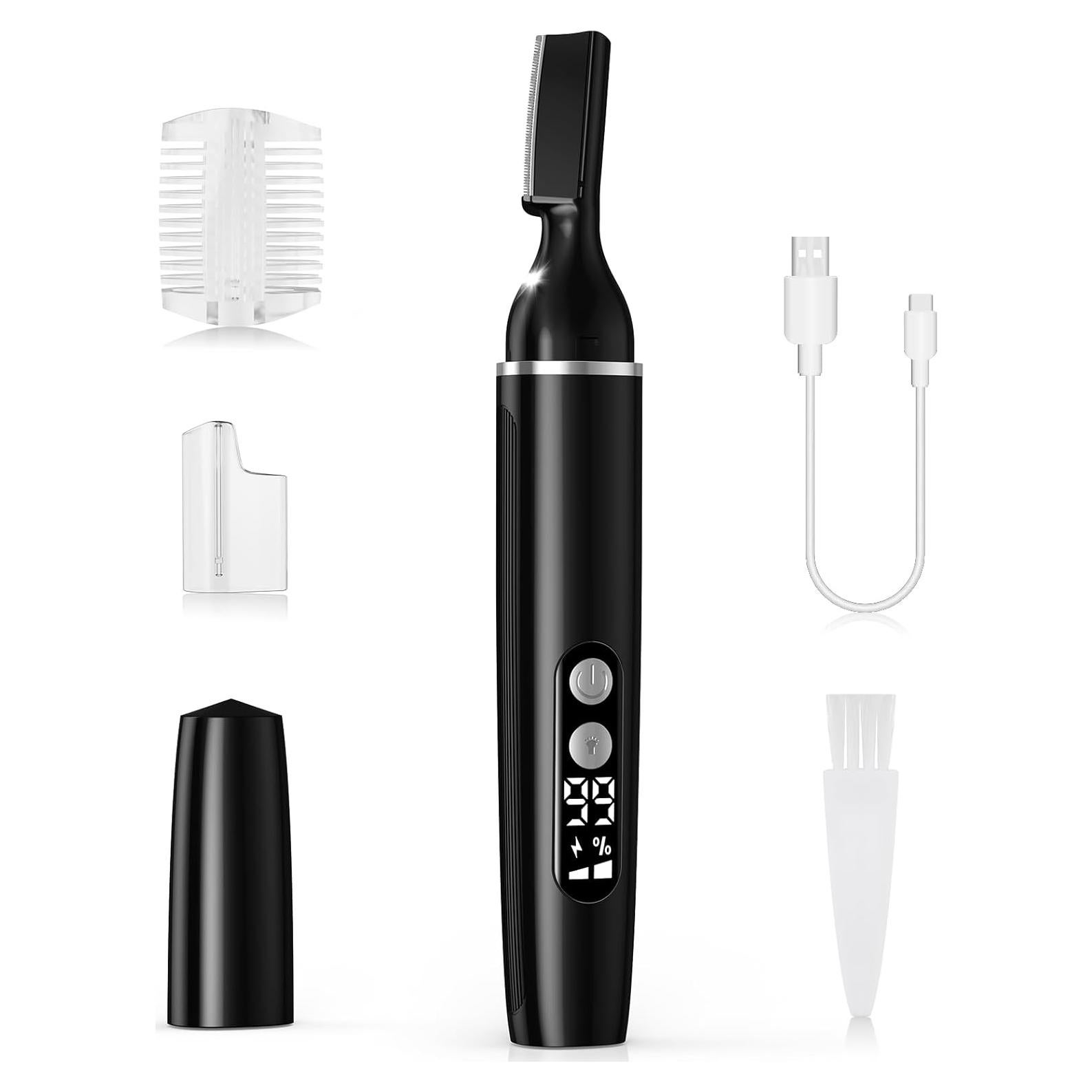 Recortador de Cejas Eléctrico Dapsang 2304 con Luz LED