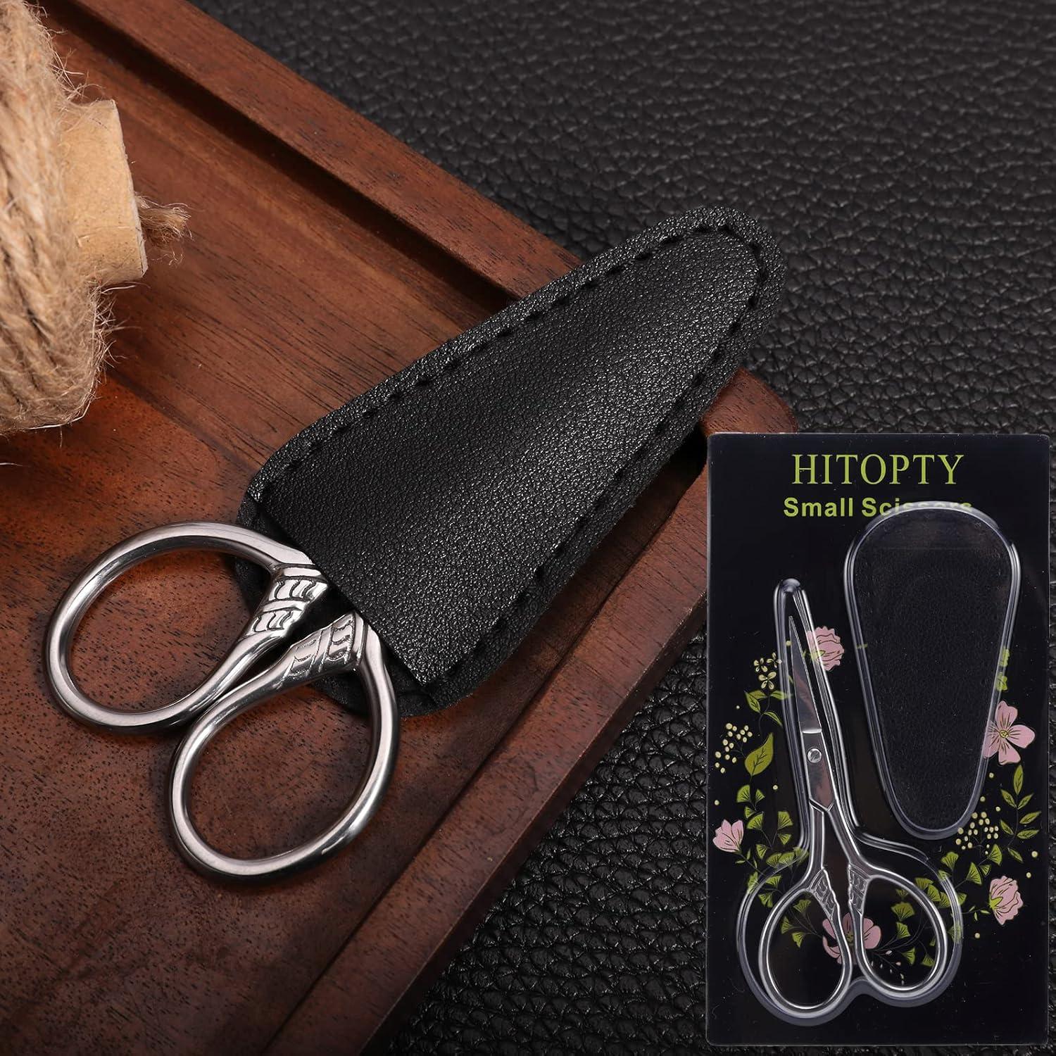 Tijeras de Precisión HITOPTY Vintage 8.9 cm Acero Inoxidable