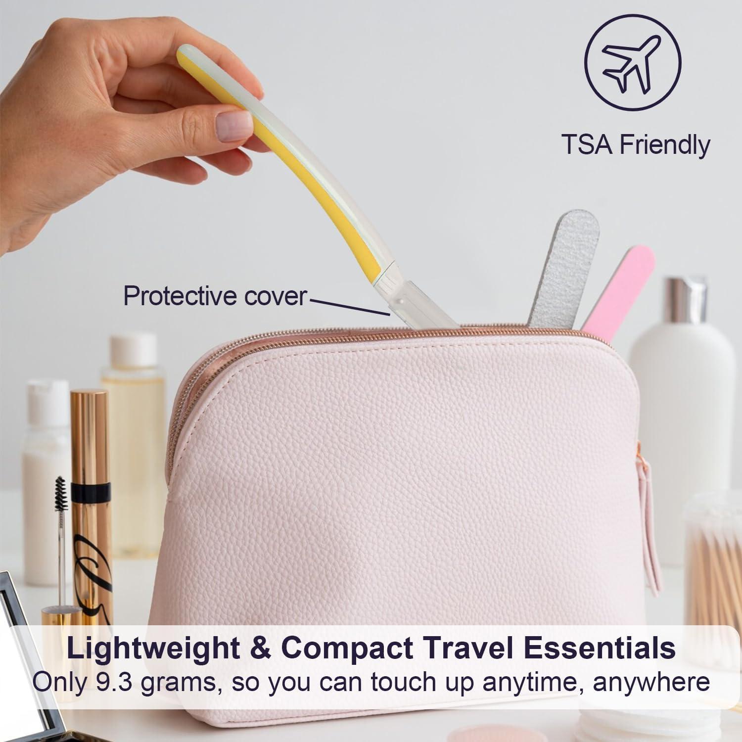 Rasuradora Facial THURLADY Dermaplaning Paquete de 12 Velo Solar