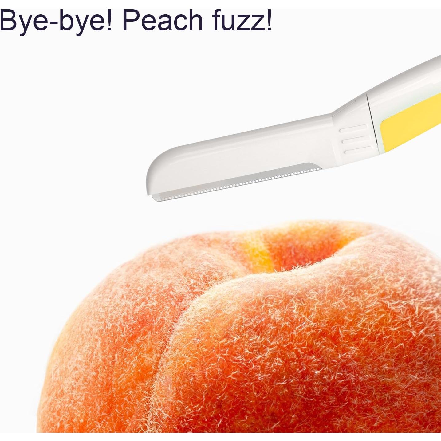 Rasuradora Facial THURLADY Dermaplaning Paquete de 12 Velo Solar