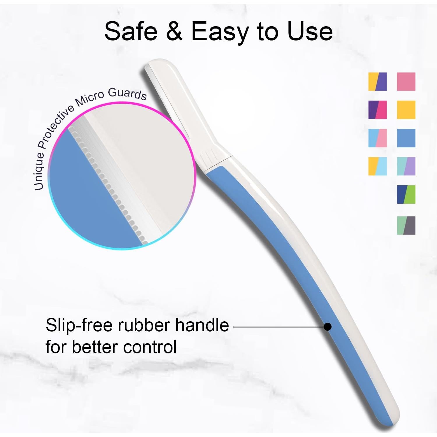 Rasuradora Facial THURLADY Escarcha Egea con 19 Cuchillas