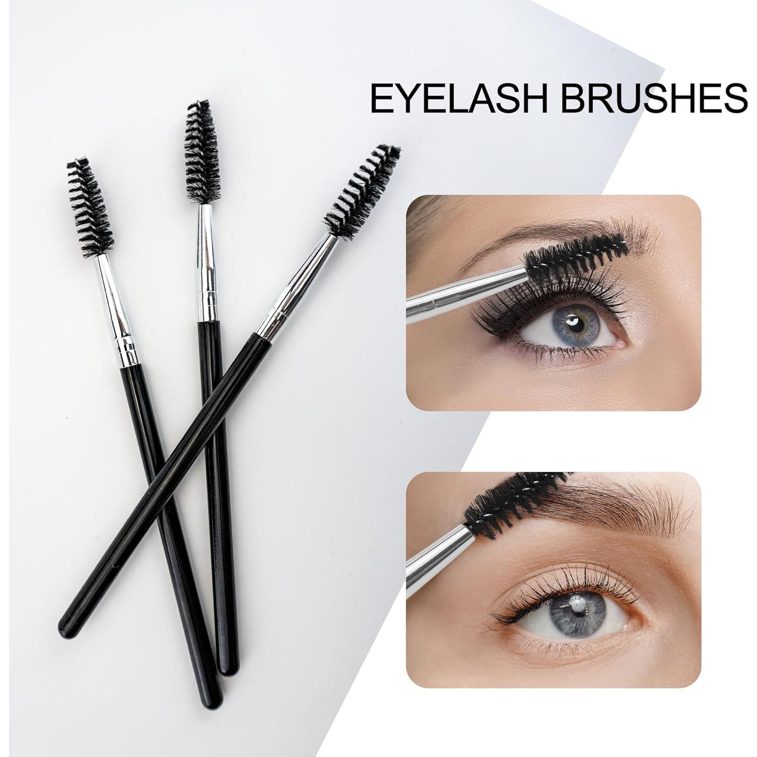 Cepillos de Pestañas Quacc 3 PCS Ajustables Reutilizables