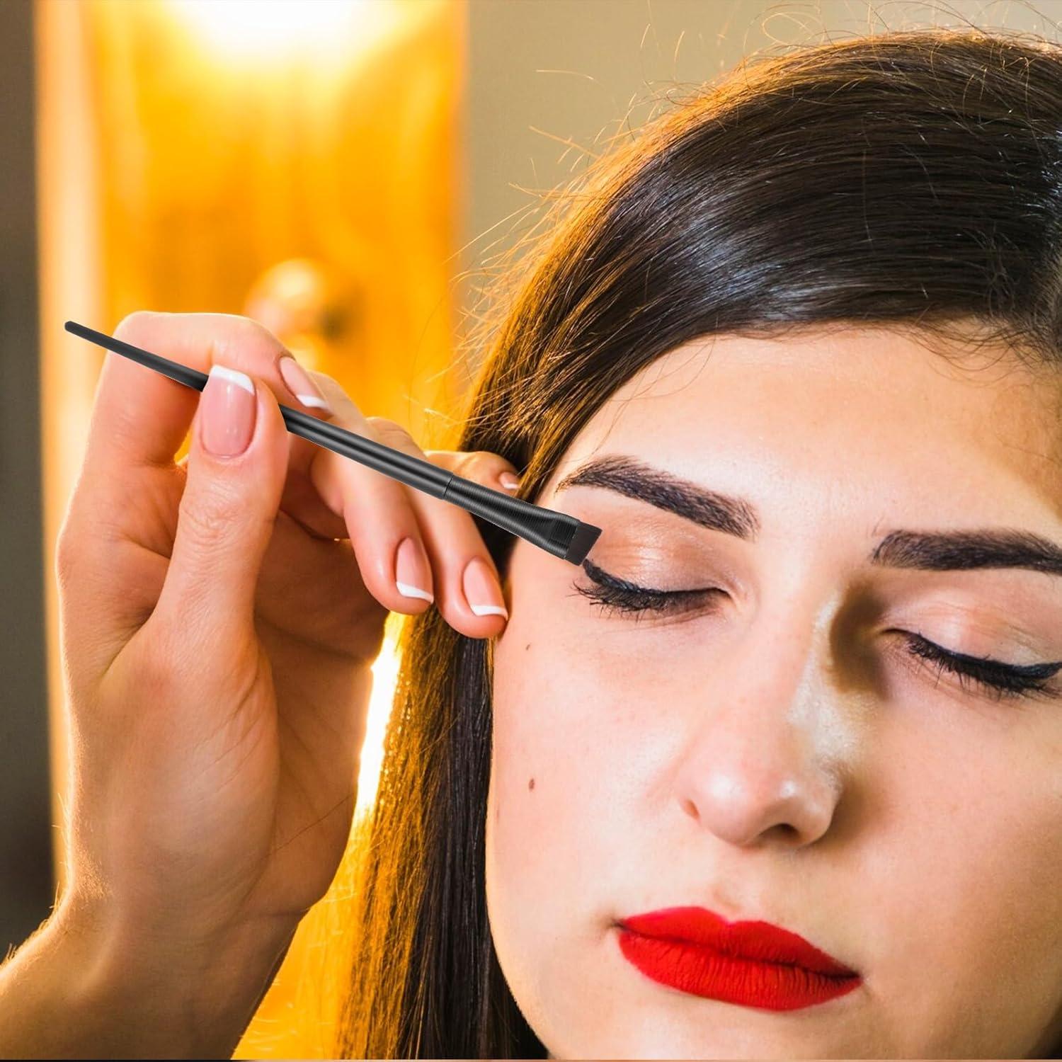 Paquete de 12 Pinceles de Delineador de Ojos KALIONE