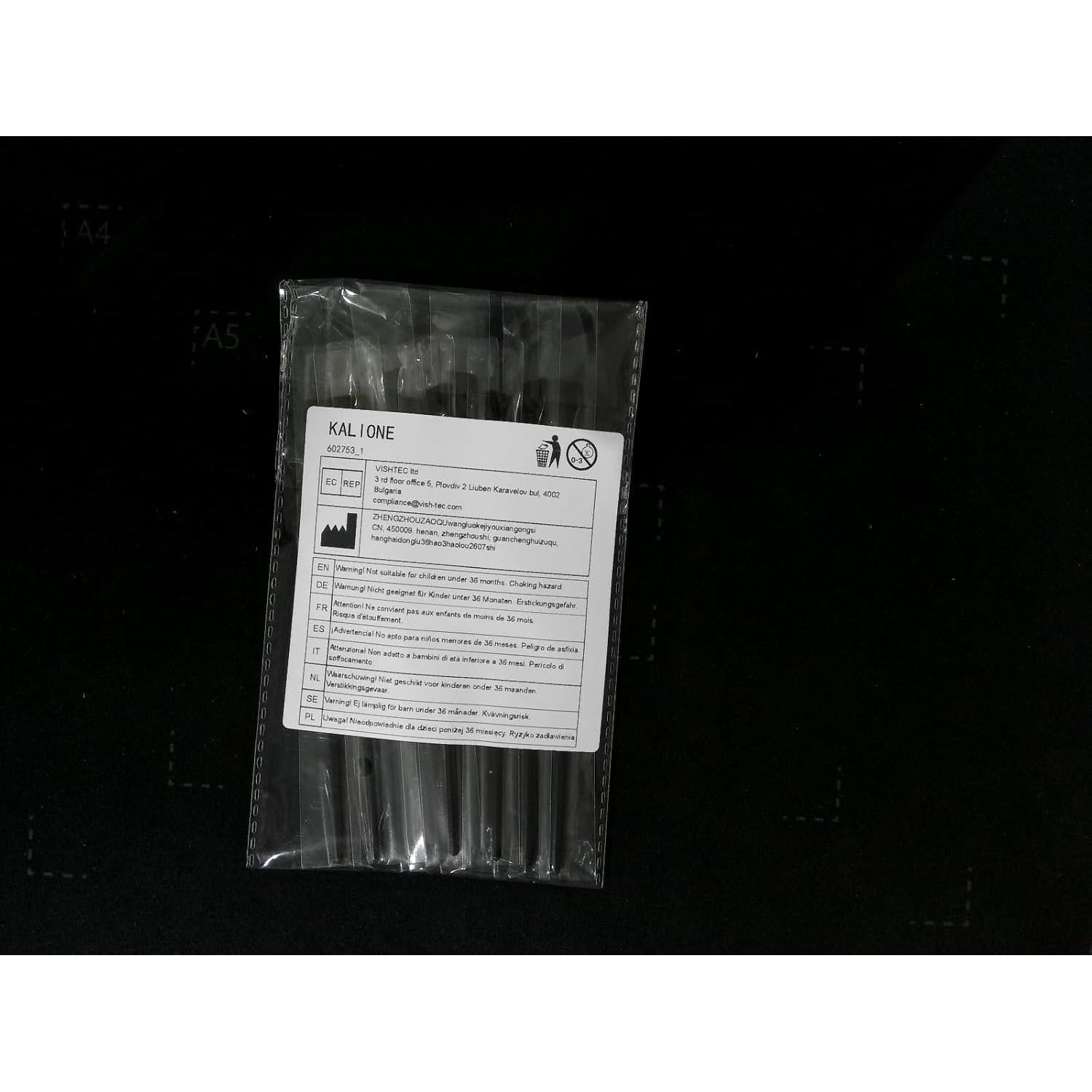 Paquete de 12 Pinceles de Delineador de Ojos KALIONE