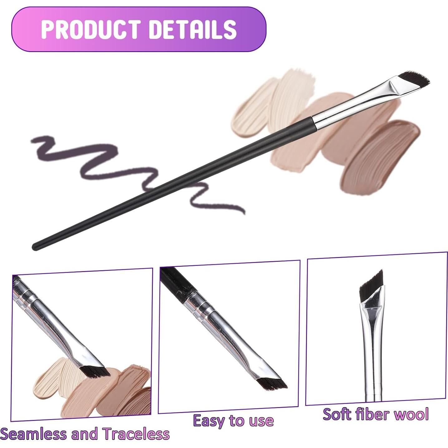 Juego de 7 Pinceles para Delineador BOHUIZ - Maquillaje Ojos