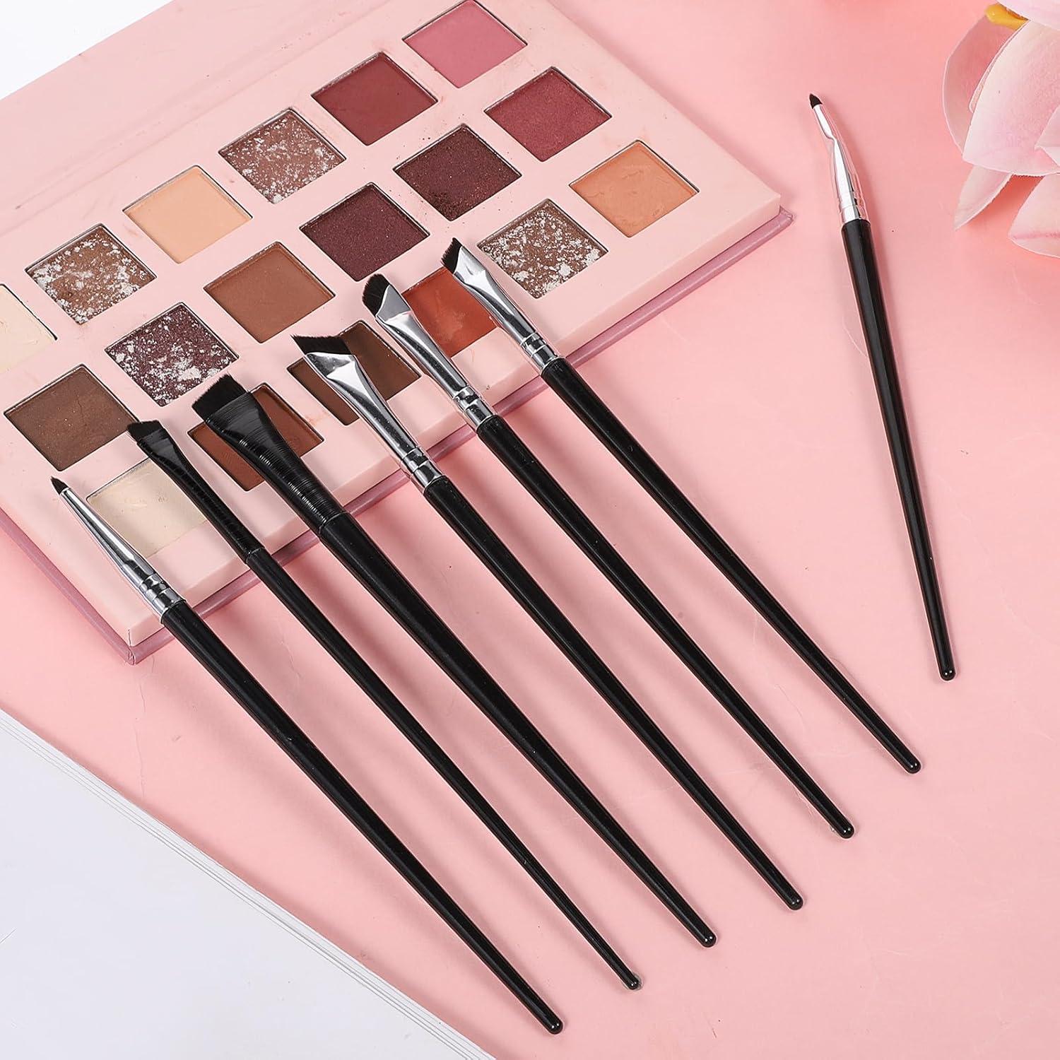 Juego de 7 Pinceles para Delineador BOHUIZ - Maquillaje Ojos