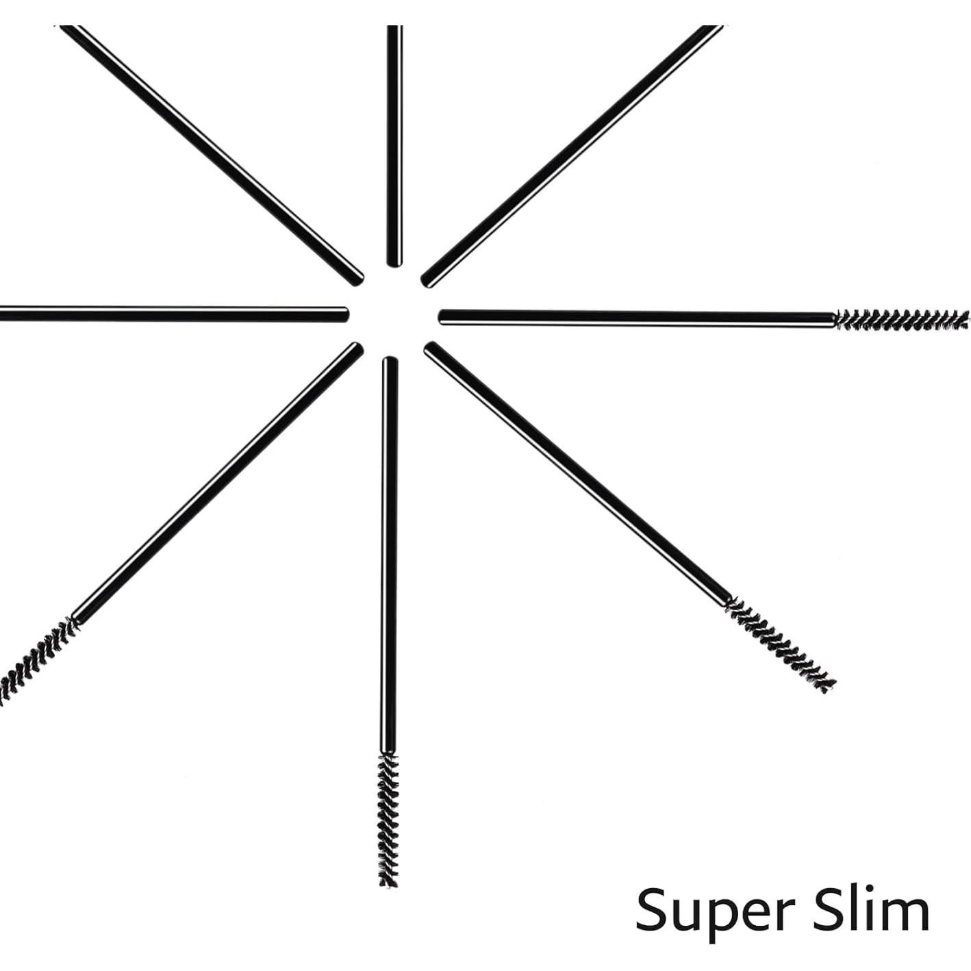 Varitas de Máscara Desechables SenRocc 50pcs Mini Cepillos