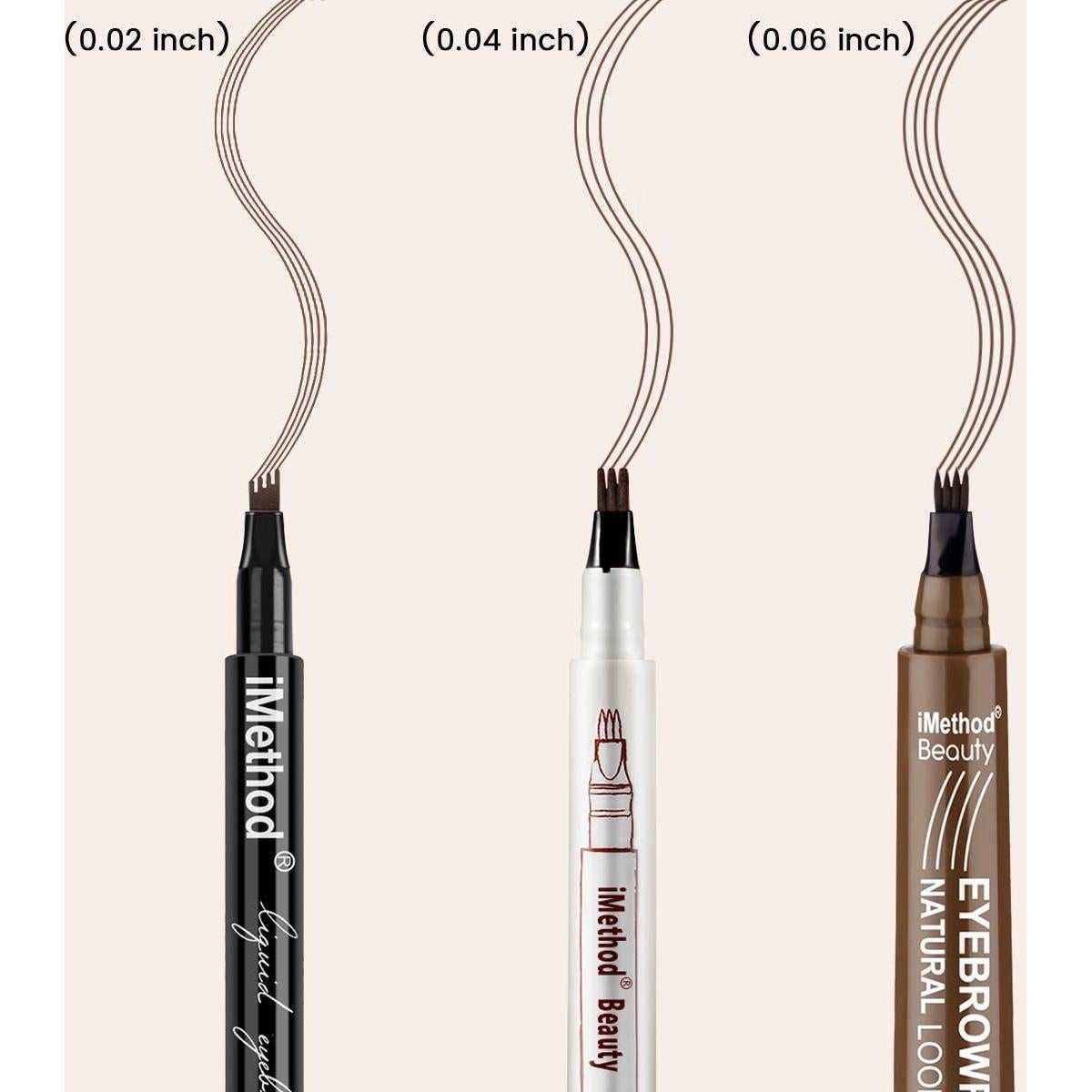 Lápiz de Cejas iMethod Marrón Claro 3ML Impermeable