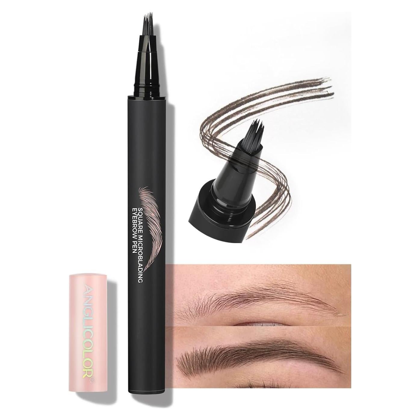 Bolígrafo de Cejas Líquido Anglicolor 03 Marrón Pizarra