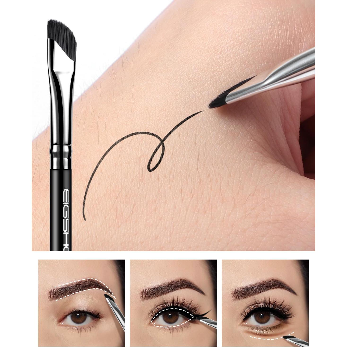 Brocha y Peine de Cejas Doble Punta EIGSHOW - Precisión Profesional