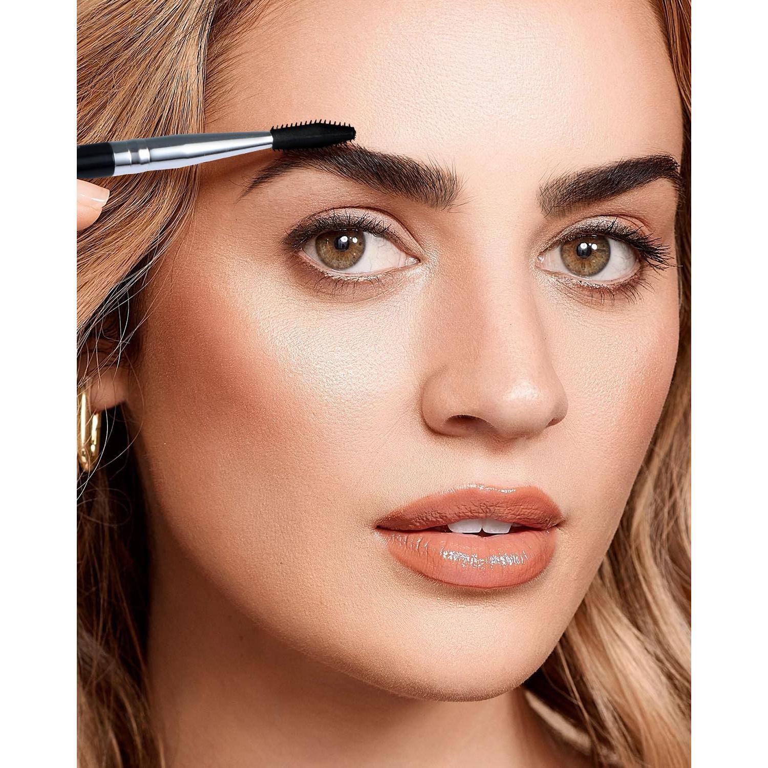 Brocha y Peine de Cejas Doble Punta EIGSHOW - Precisión Profesional