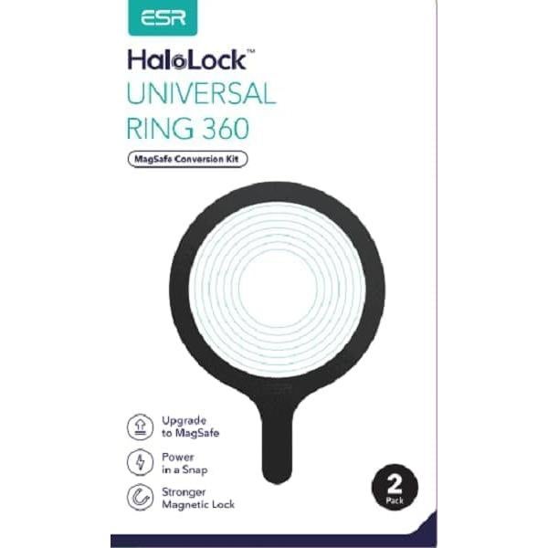 Anillo Magnético MagSafe ESR 2 Paquete Carga Inalámbrica