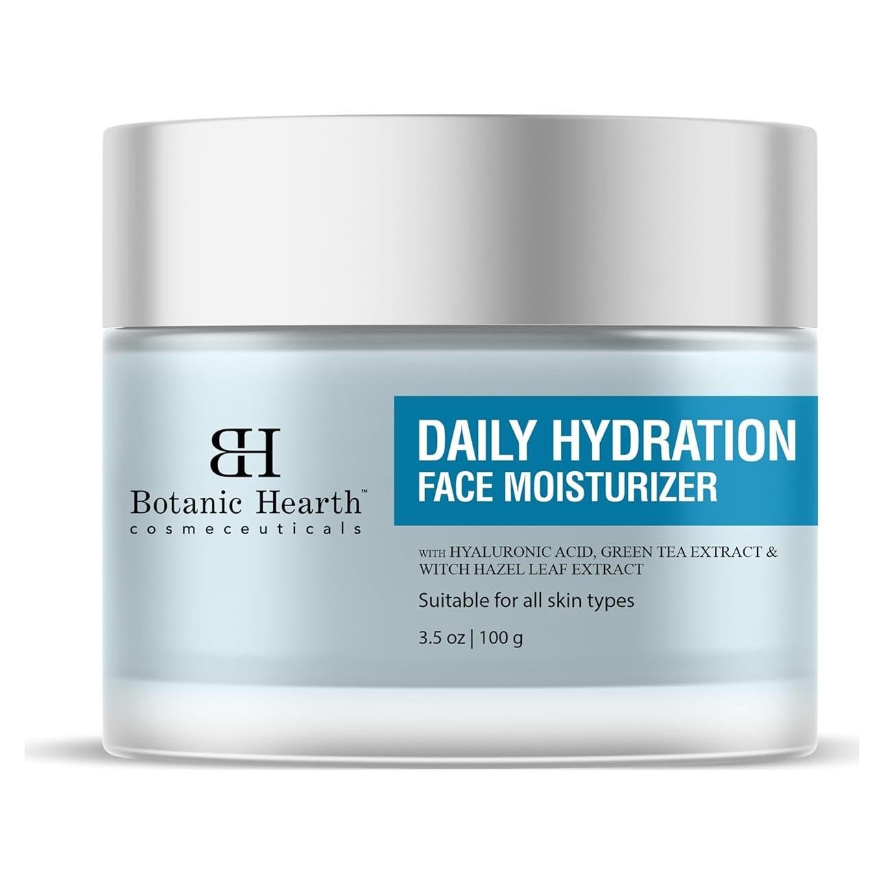 Hidratante Facial Diario Botanic Hearth 100g Ácido Hialurónico