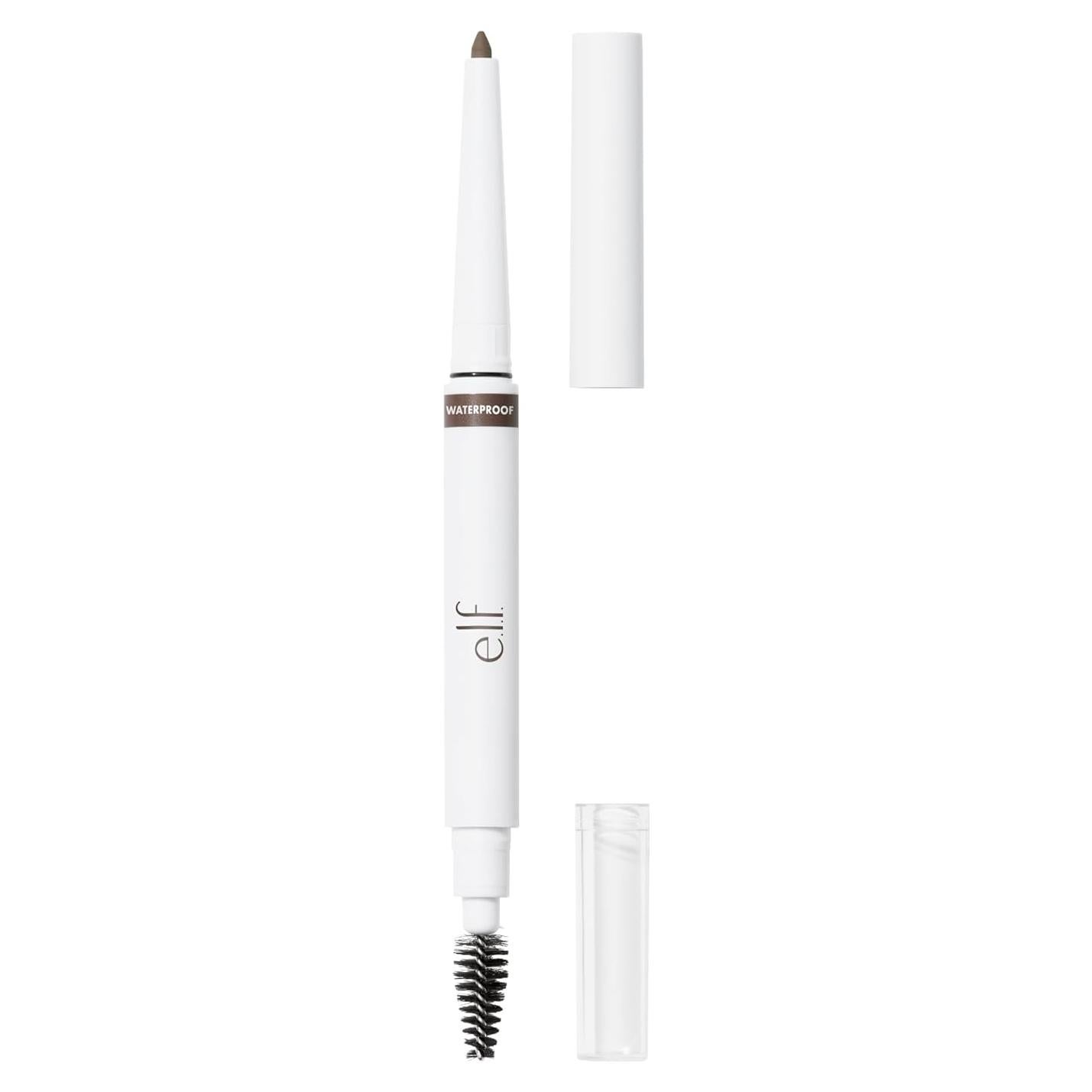 e.l.f. Instant Lift Waterproof Brow Pencil, Long-Lasting Eyebrow Pencil For Grooming & Shaping Brows, Vegan & Cruelty-free, Deep Brown
