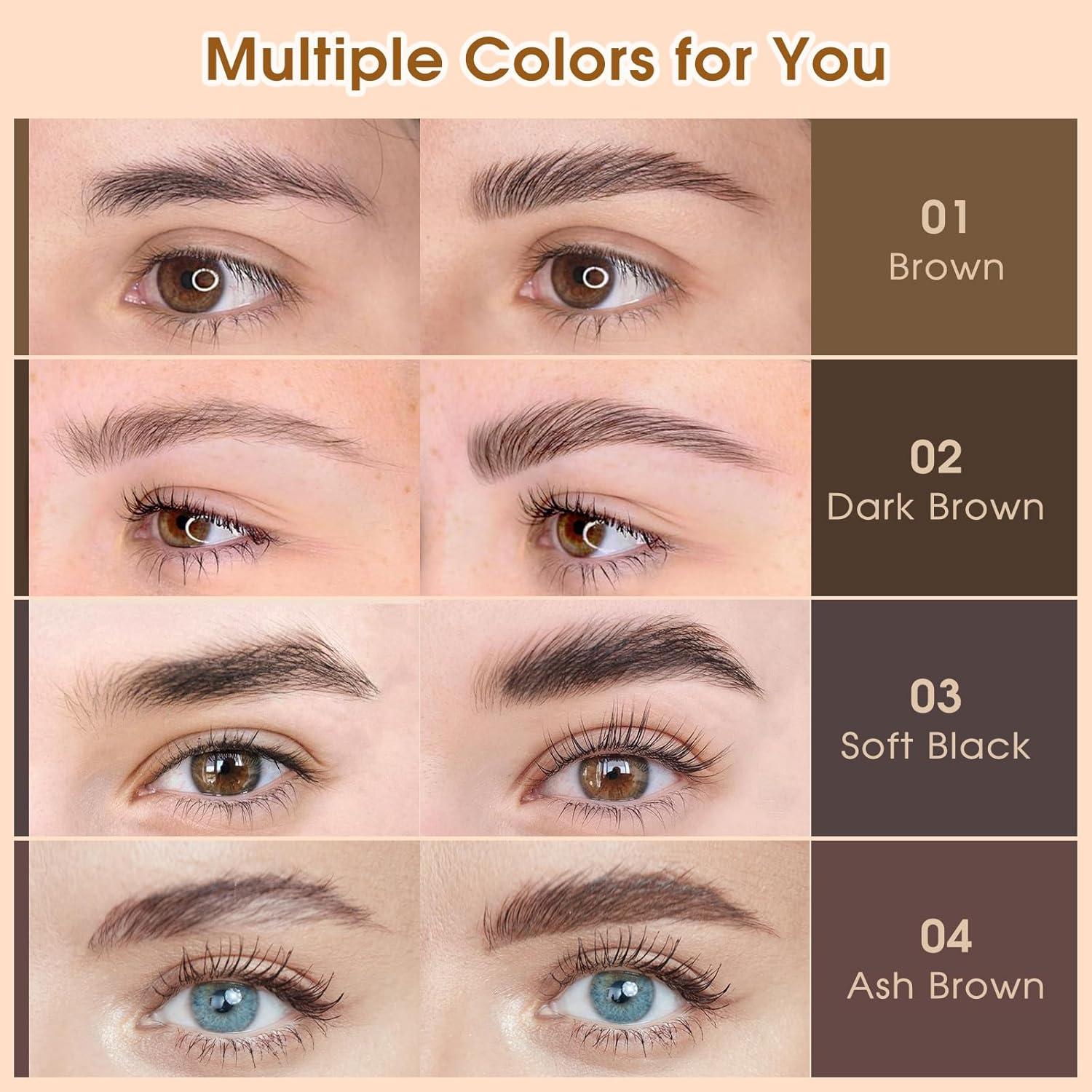 Lápiz de Cejas Microblading UCANBEMAKEUP 04 Marrón Ceniza