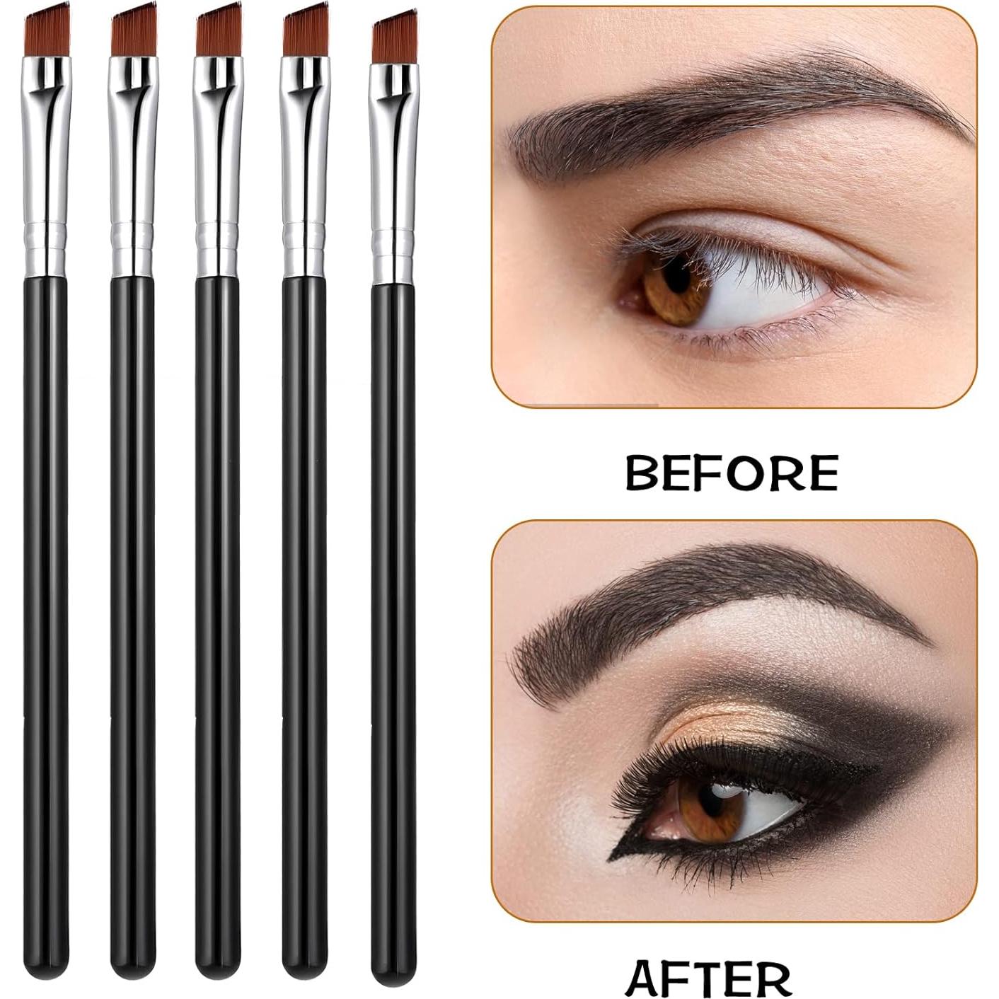 Set de 5 Pinceles de Maquillaje WLLHYF con Cerdas Suaves