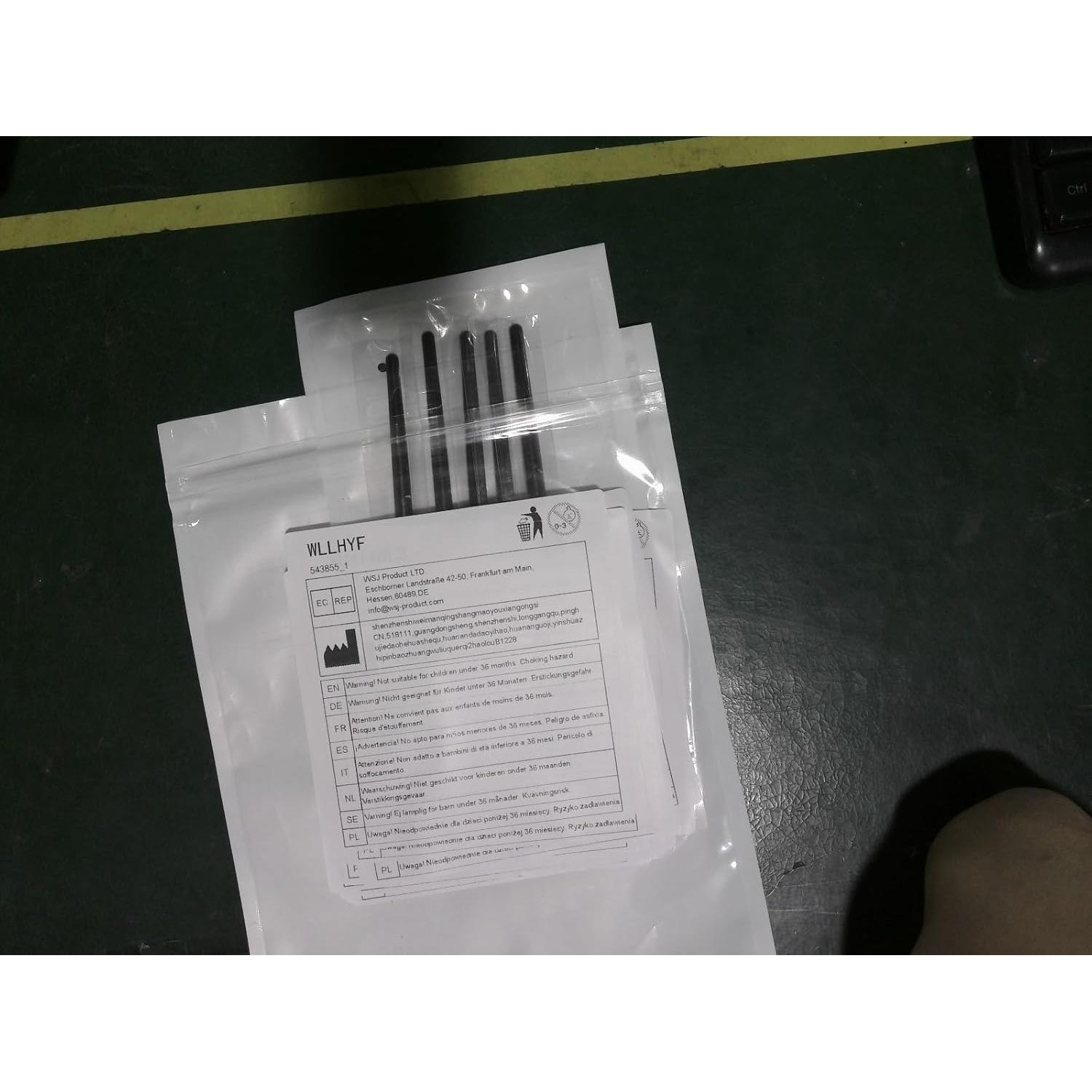 Set de 5 Pinceles de Maquillaje WLLHYF con Cerdas Suaves