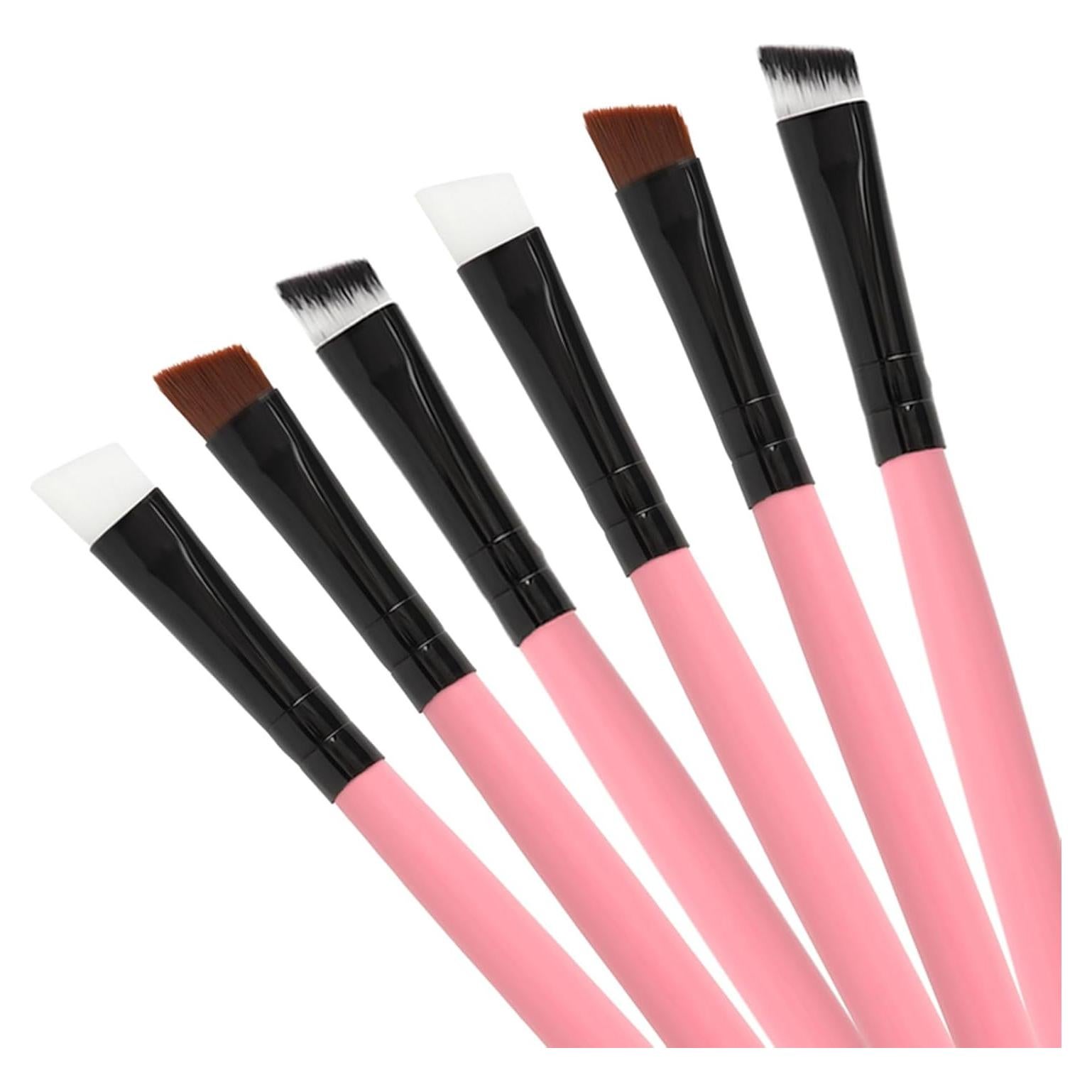 Set de Pinceles de Maquillaje Urtlia Rosa 6Pcs Precisión