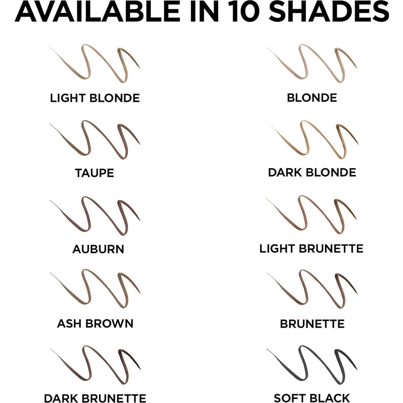 L'Oreal Paris Lápiz Definidor de Cejas Impermeable Castaño Oscuro 0.74g