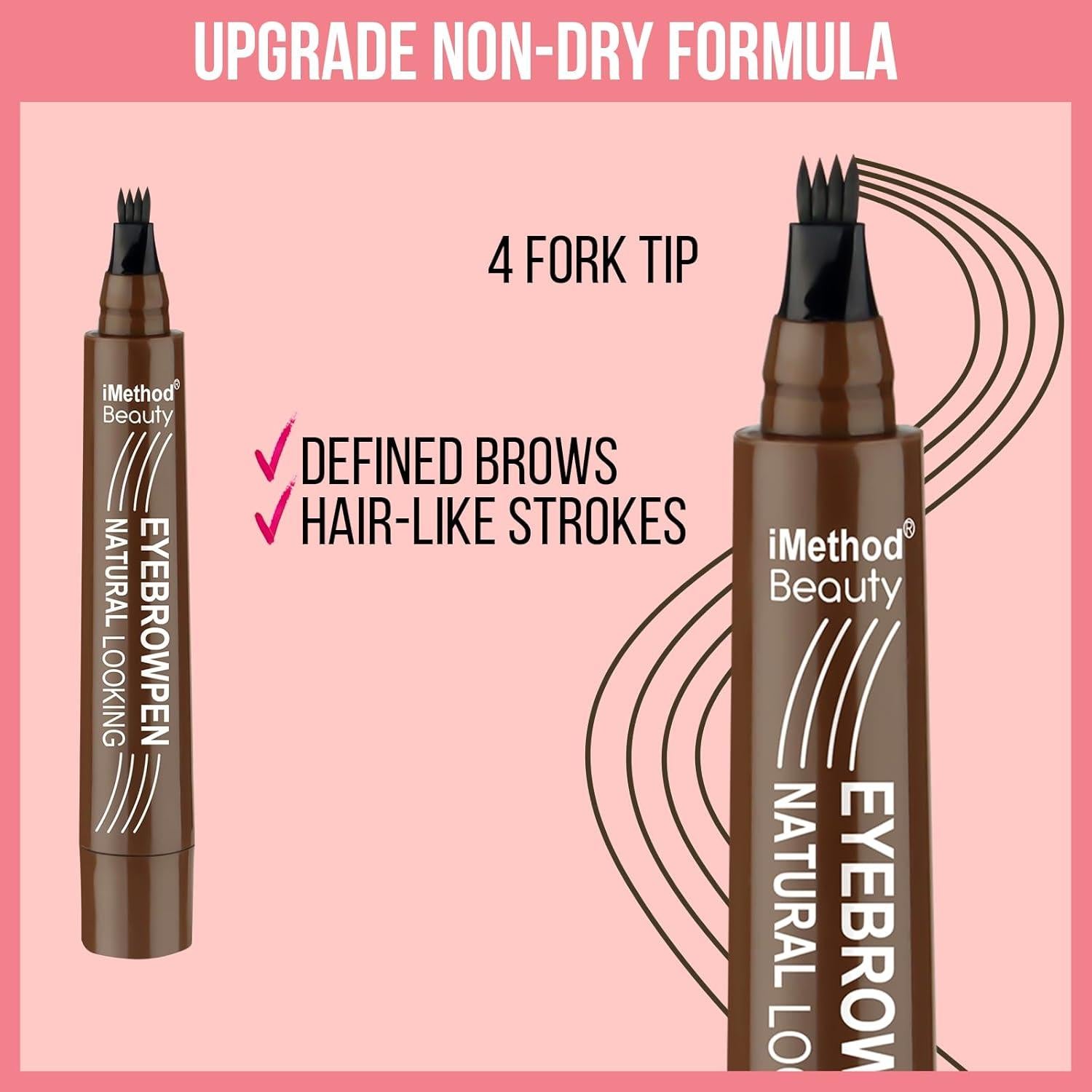 Lápiz de Cejas Microblading iMethod 2 ML Marrón Claro