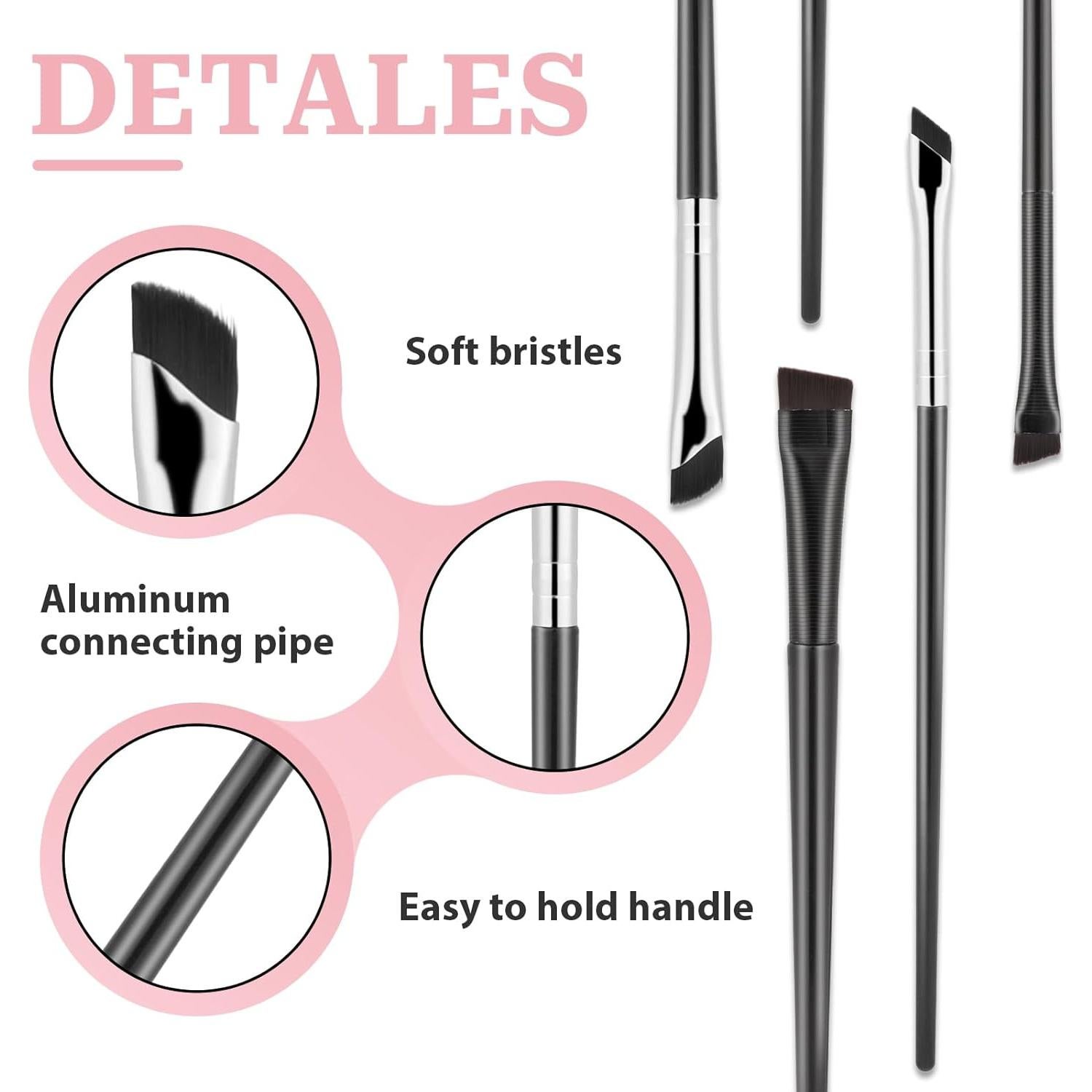 Conjunto de 5 Pinceles para Maquillaje de Ojos Xthrotsenk