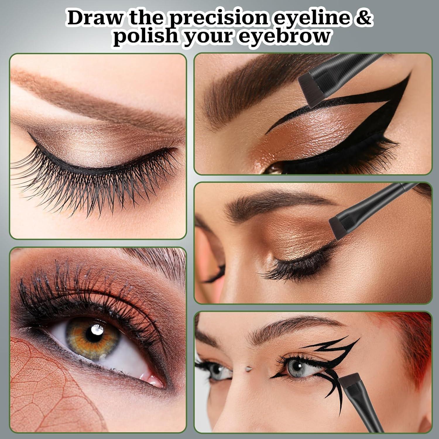 Conjunto de 5 Pinceles para Maquillaje de Ojos Xthrotsenk