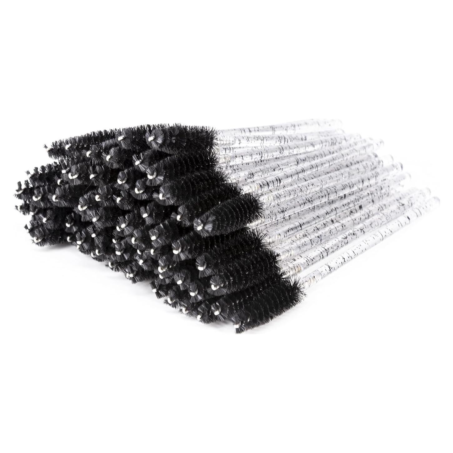 Cepillos Desechables para Pestañas i-Laesh - 100 Piezas Cristal Negro