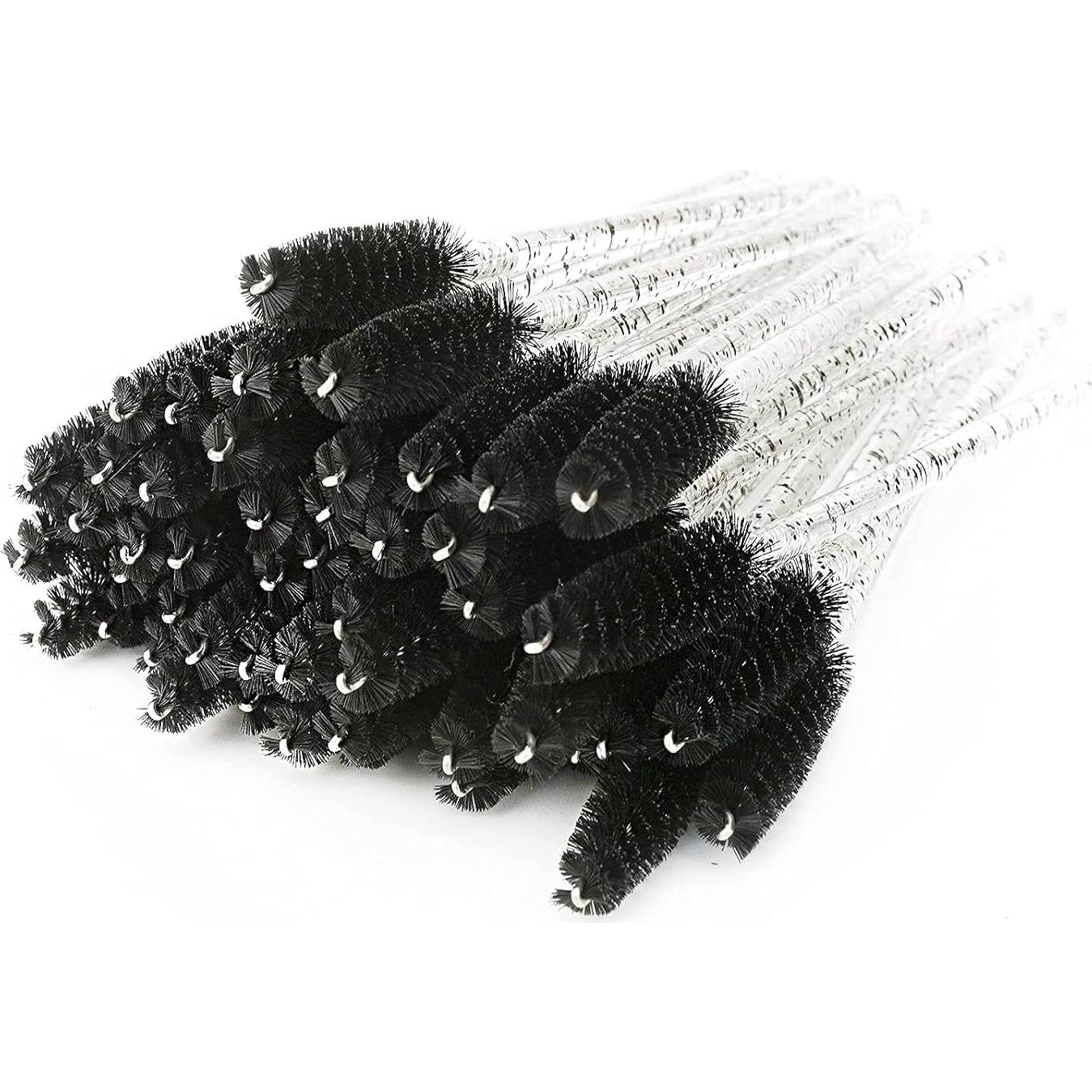 Cepillos Desechables para Pestañas i-Laesh - 100 Piezas Cristal Negro