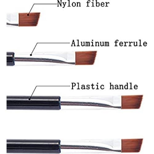 Brocha de Cejas Vosaidi Premium Punta Angulada 6.5cm