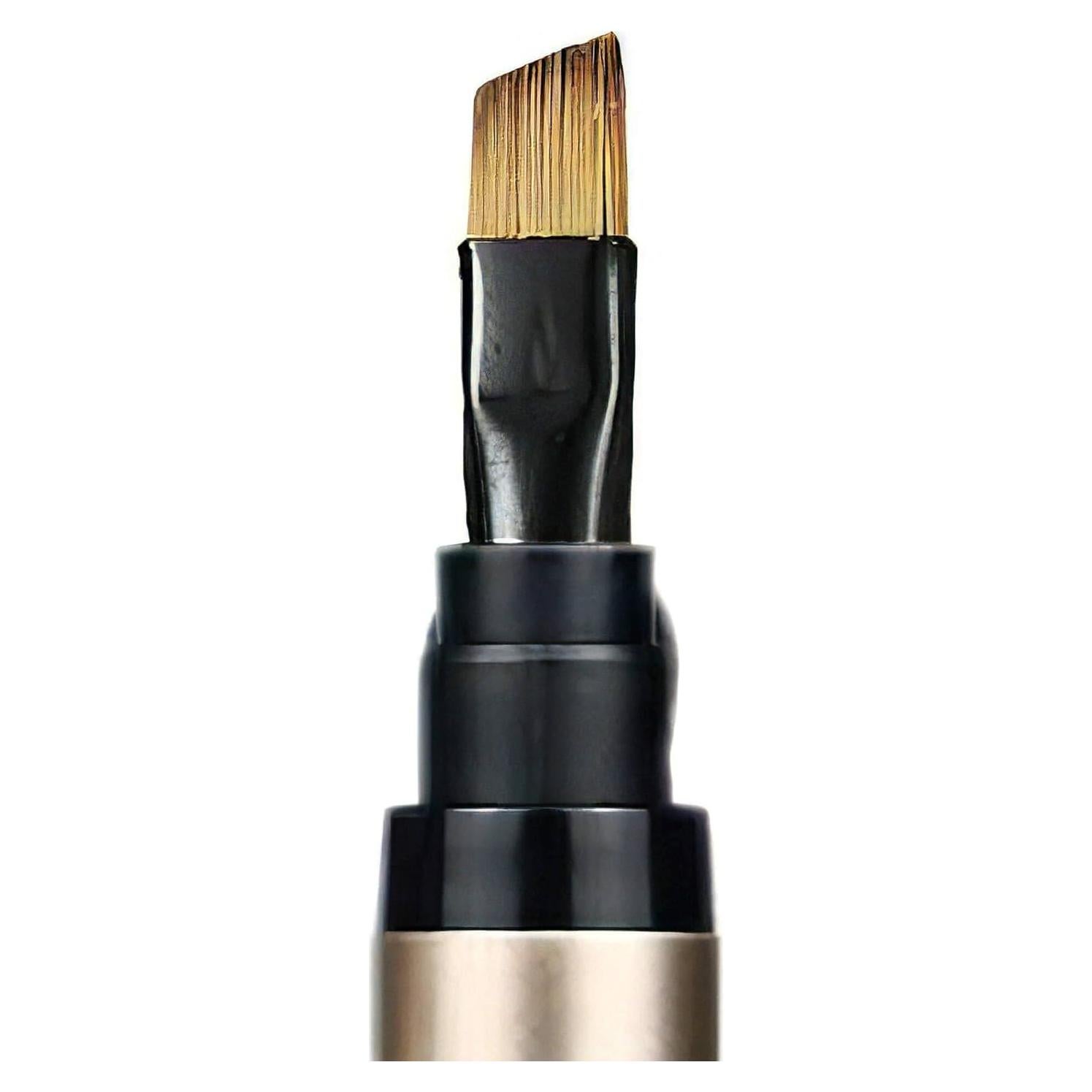 Brocha de Ángulo para Cejas Pairgreen Oro Champán