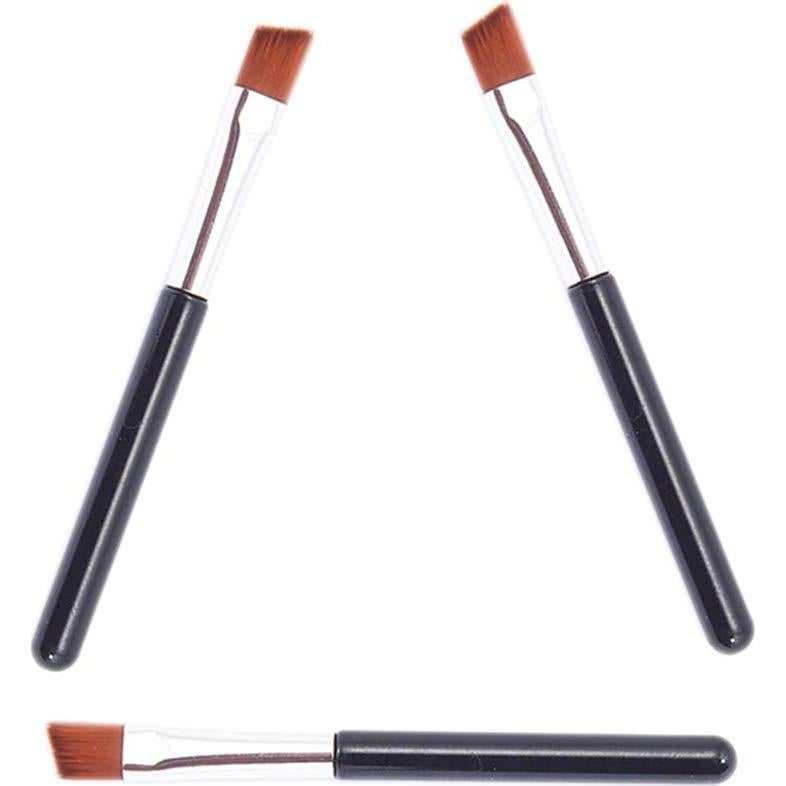 Brochas Mini Anguladas para Cejas Vosaidi - 10 Piezas