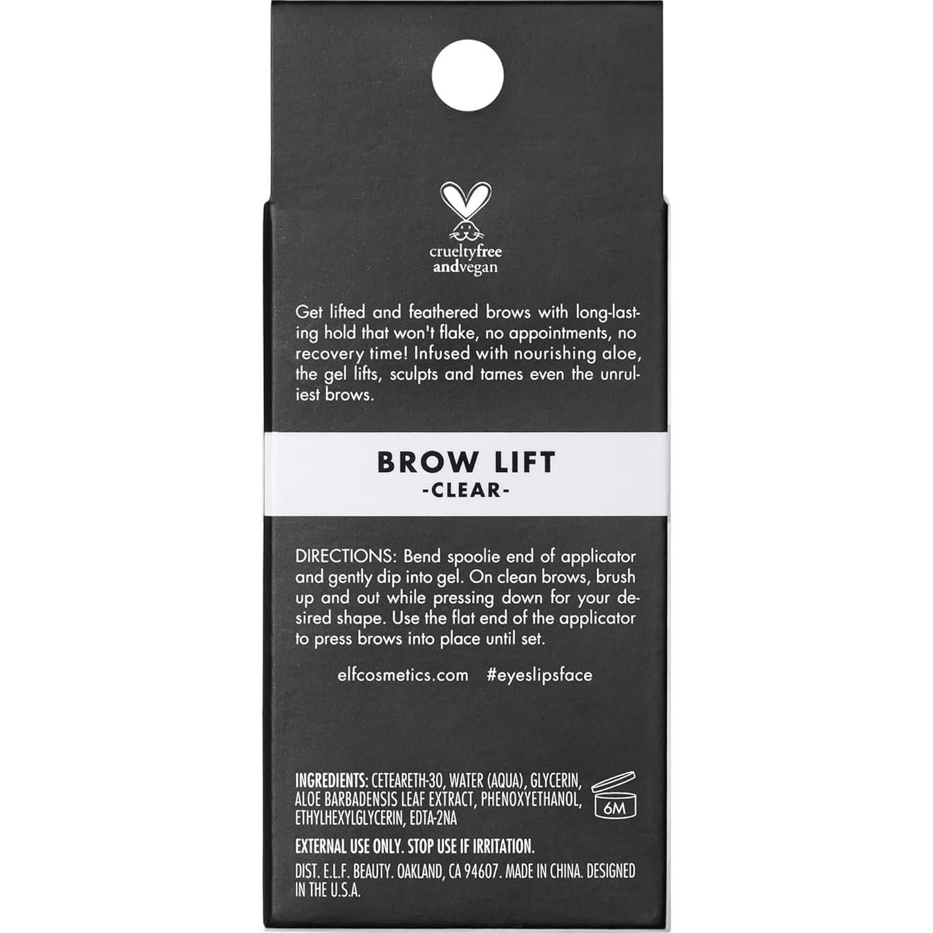 Cera para Cejas e.l.f. Brow Lift Transparente 8.8g