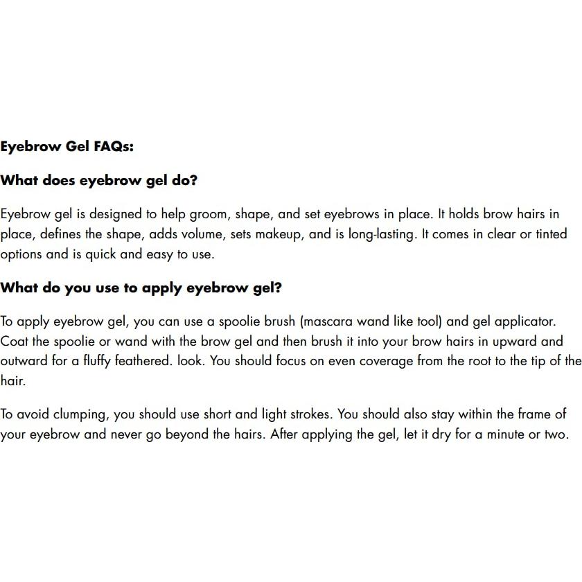 Cera para Cejas e.l.f. Brow Lift Transparente 8.8g