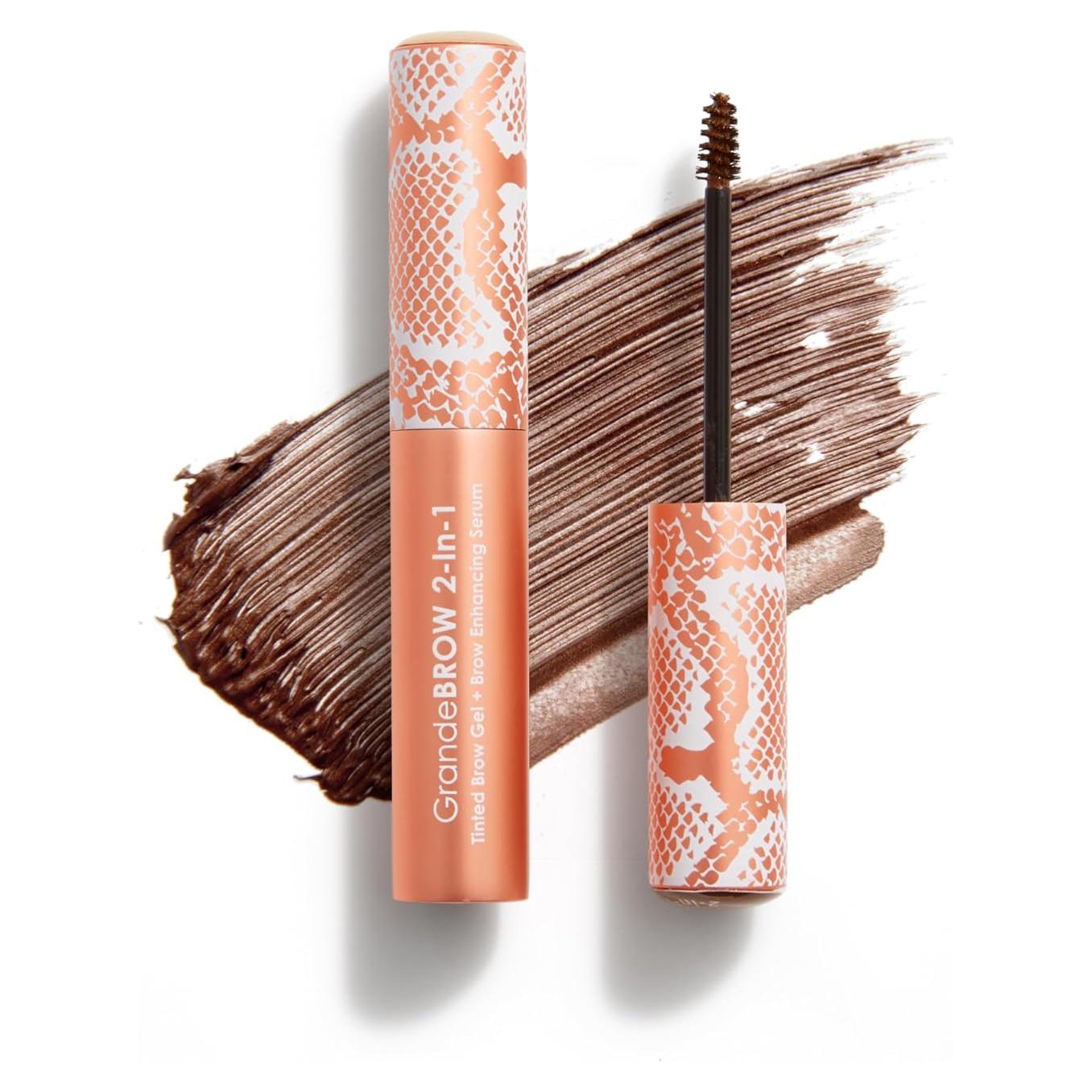 Gel Tinte 2-en-1 GrandeBROW + Suero Mejorador de Cejas