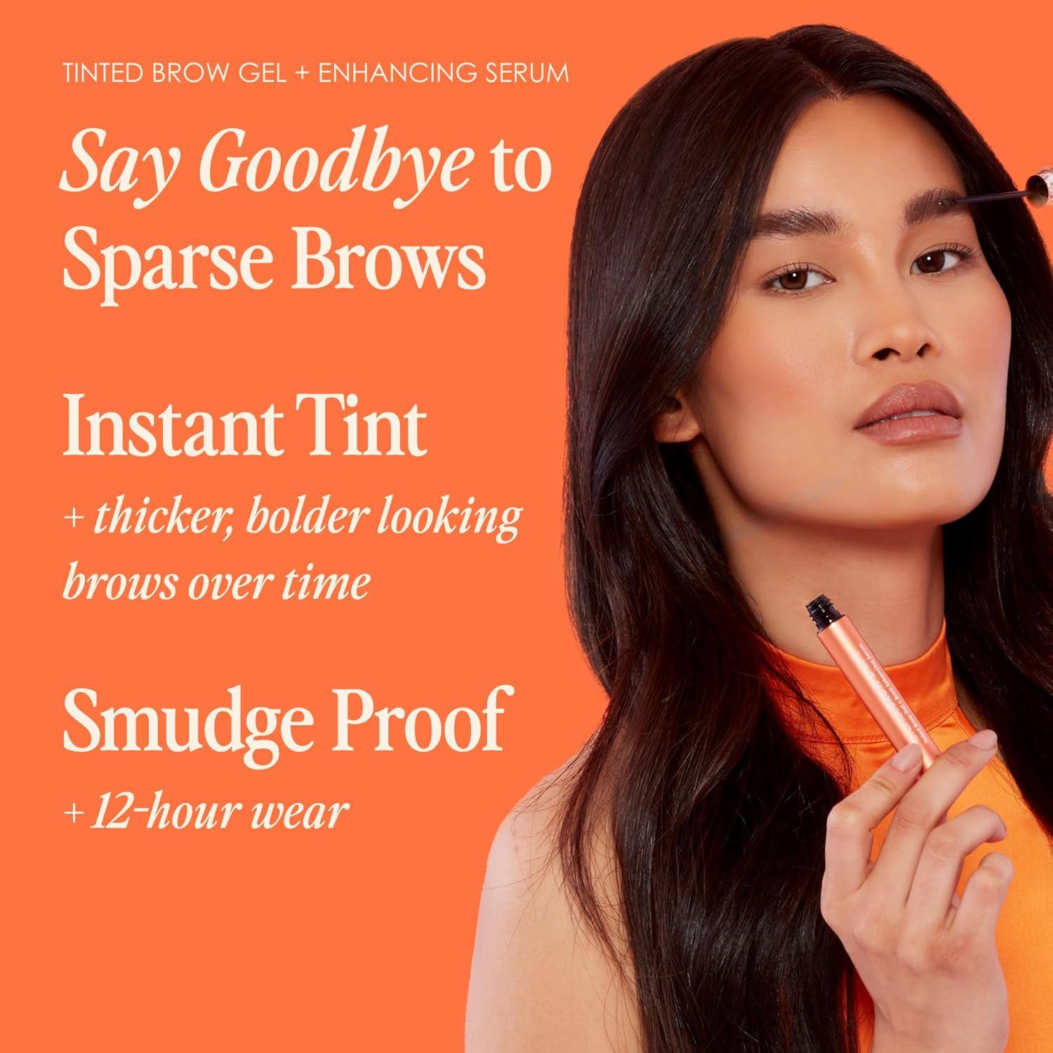 Gel Tinte 2-en-1 GrandeBROW + Suero Mejorador de Cejas