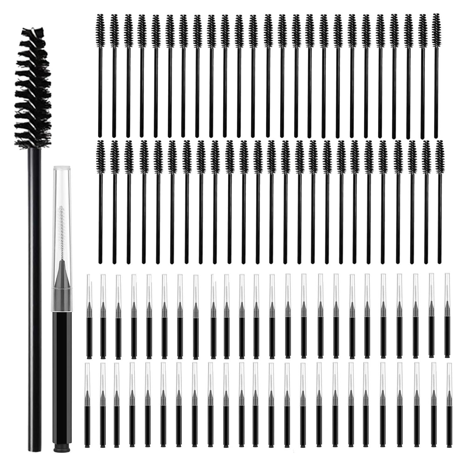 Juego de 120 Cepillos Micro para Cejas y Pestañas IAIHBBLY