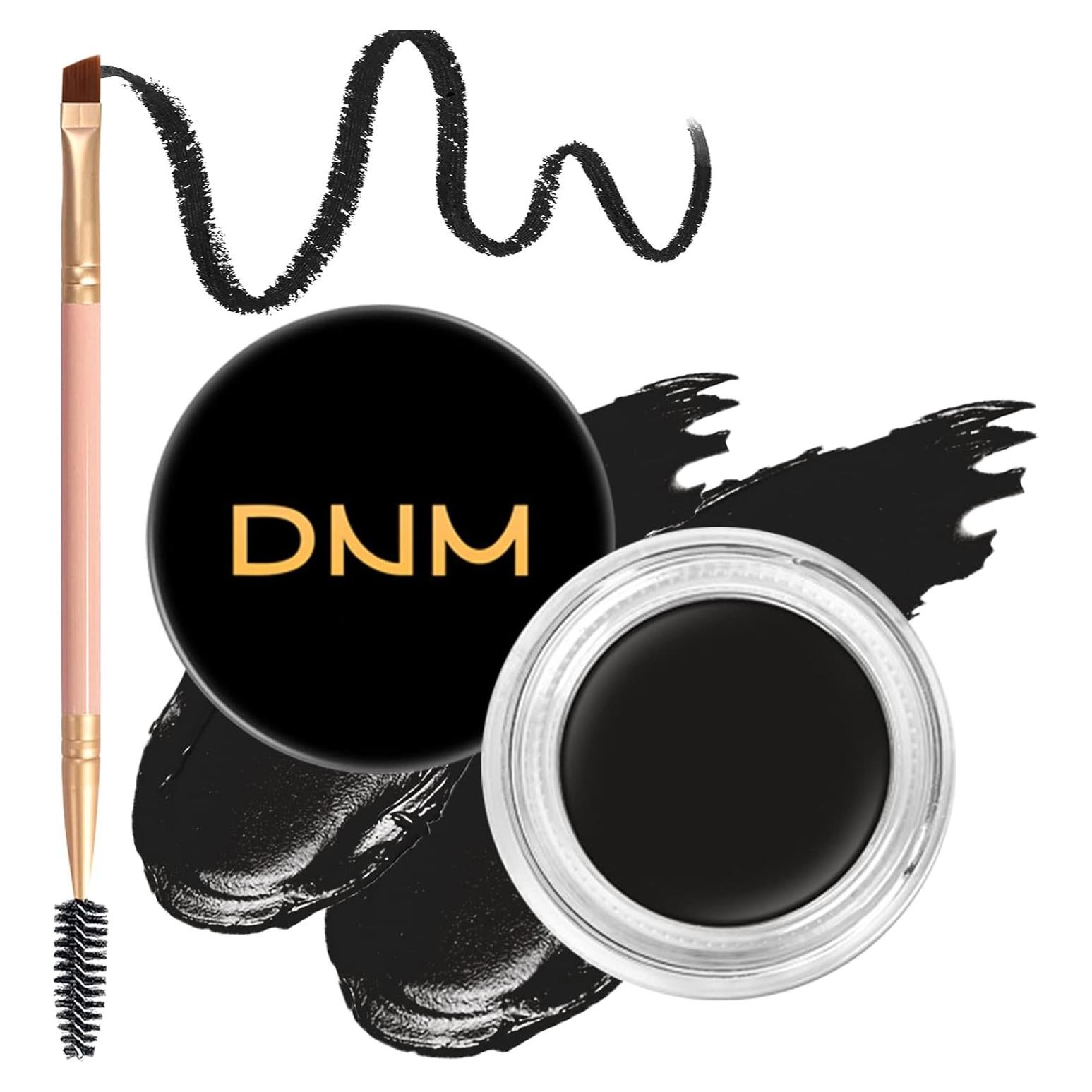 Kit de Pomada para Cejas BEFIVECOK con Pincel Doble Cara 4g Negro