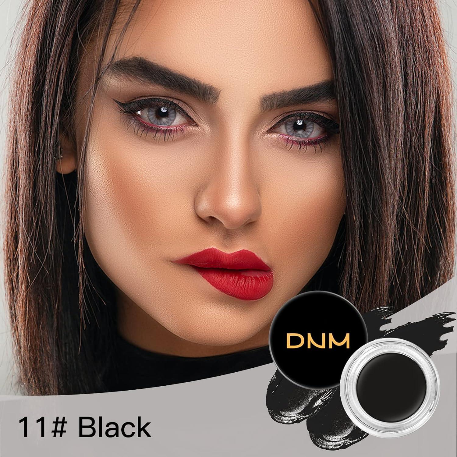 Kit de Pomada para Cejas BEFIVECOK con Pincel Doble Cara 4g Negro