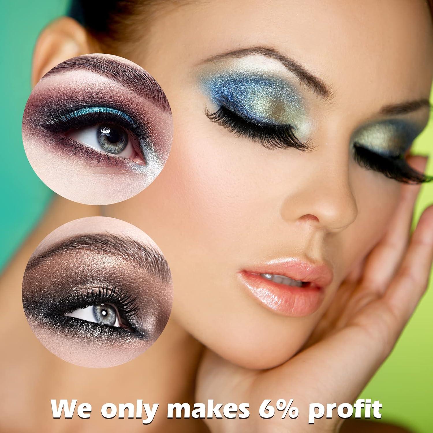 Juego de Brochas de Maquillaje para Ojos YUESHENNAN 7 Piezas