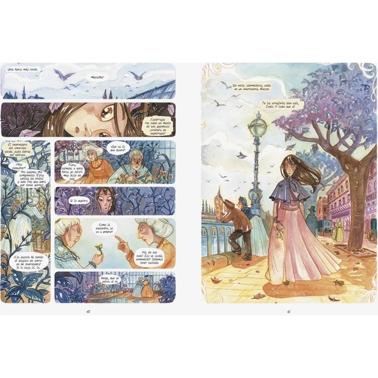 Enola Holmes y el enigma de las amapolas / Enola Holmes: The Case of the Bizarre Bouquets (Enola Holmes.La novela gráfica) (Spanish Edition)